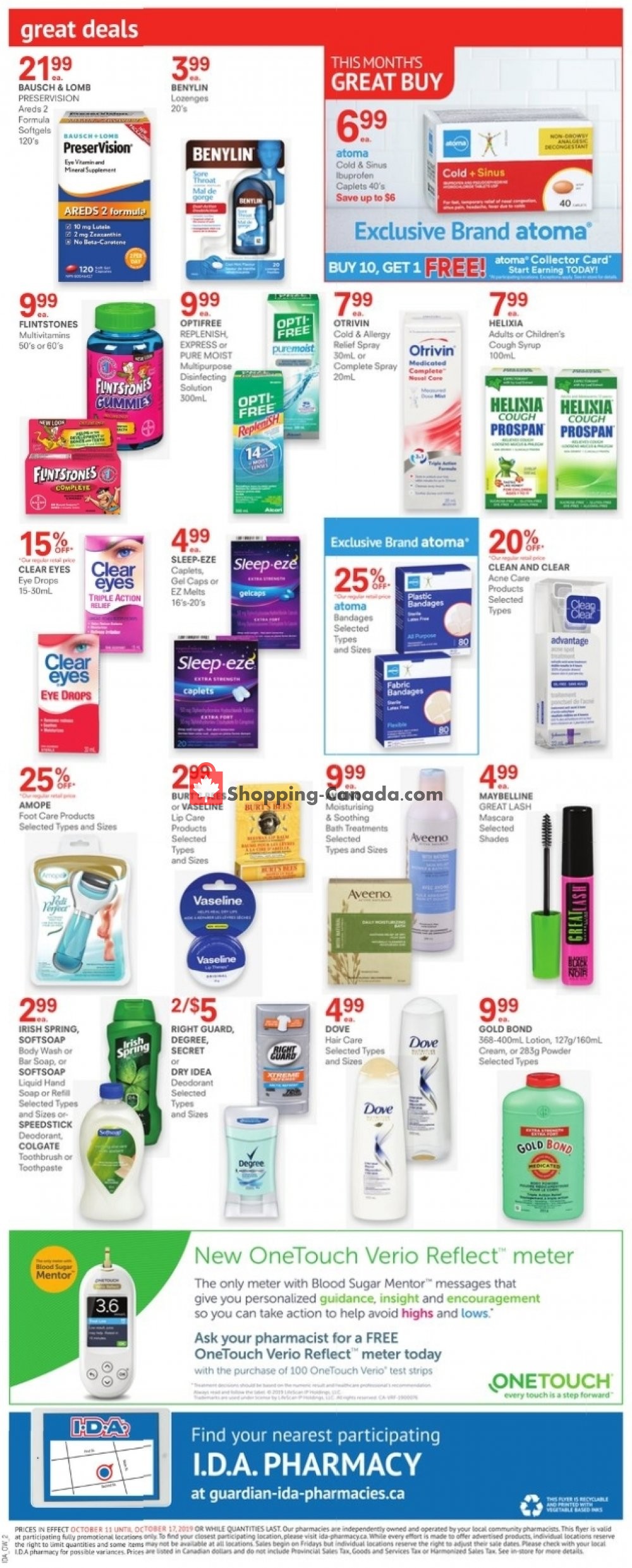 I.D.A. flyer from Friday October 11, 2019 to Thursday October 17, 2019 - page 2