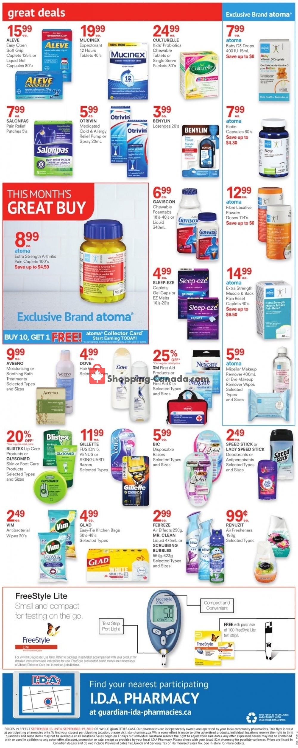 I.D.A. flyer from Friday September 13, 2019 to Thursday September 19, 2019 - page 4
