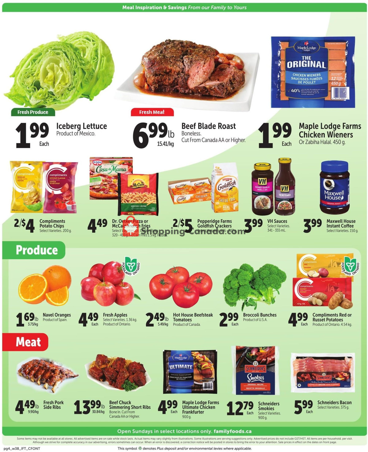 IFT Independent Food Town flyer from Thursday January 18, 2024 to Wednesday January 24, 2024 - page 4