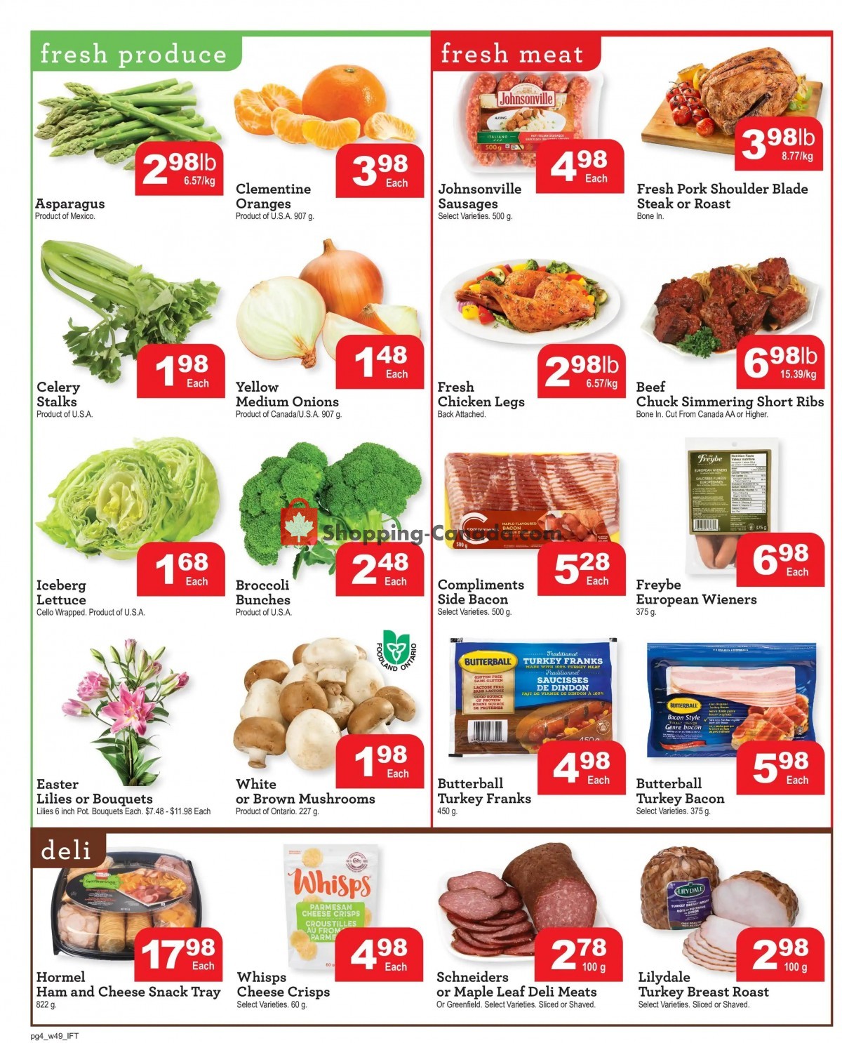 IFT Independent Food Town flyer from Friday April 2, 2021 to Thursday April 8, 2021 - page 4
