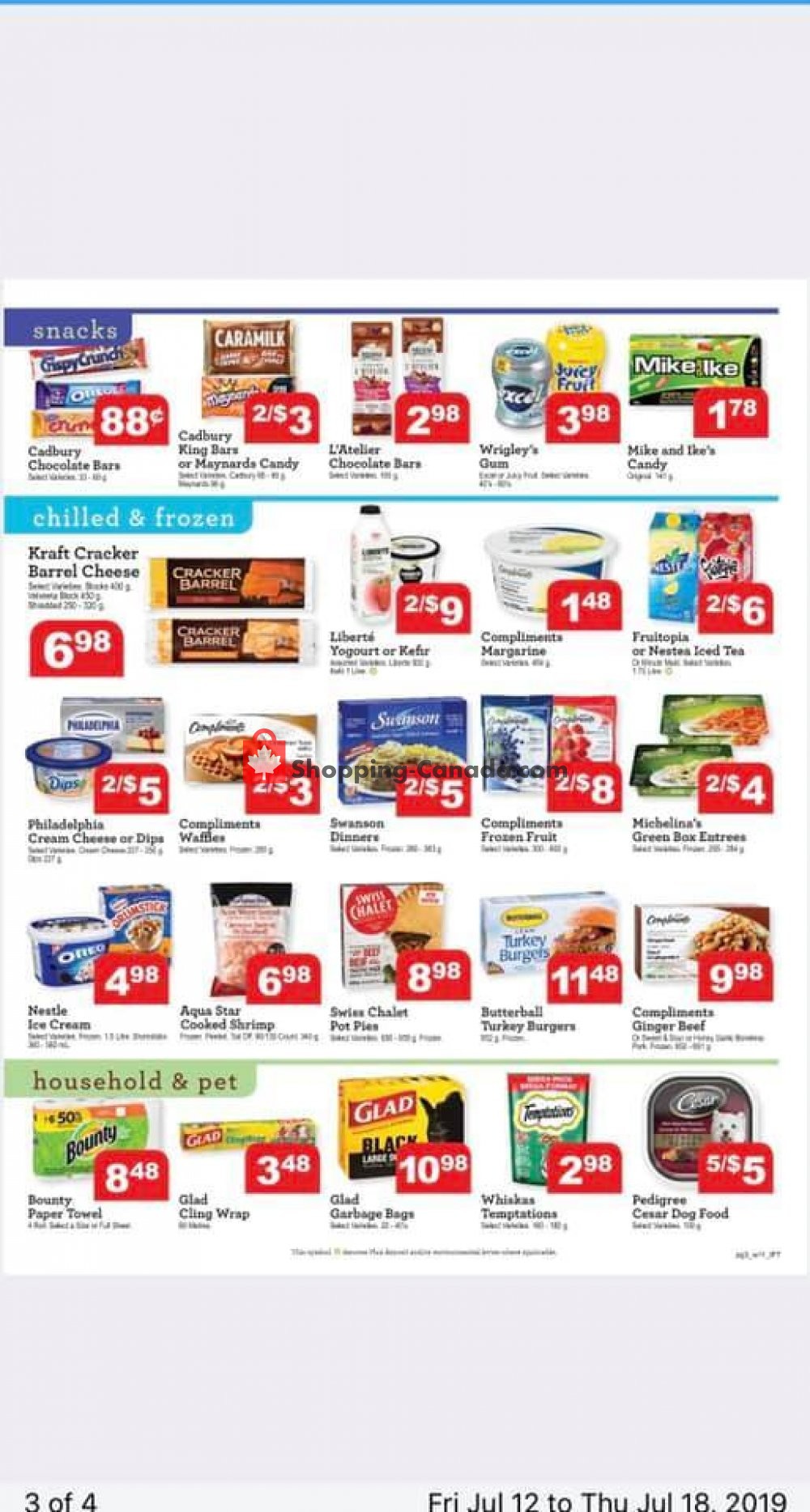 IFT Independent Food Town flyer from Friday July 12, 2019 to Thursday July 18, 2019 - page 3
