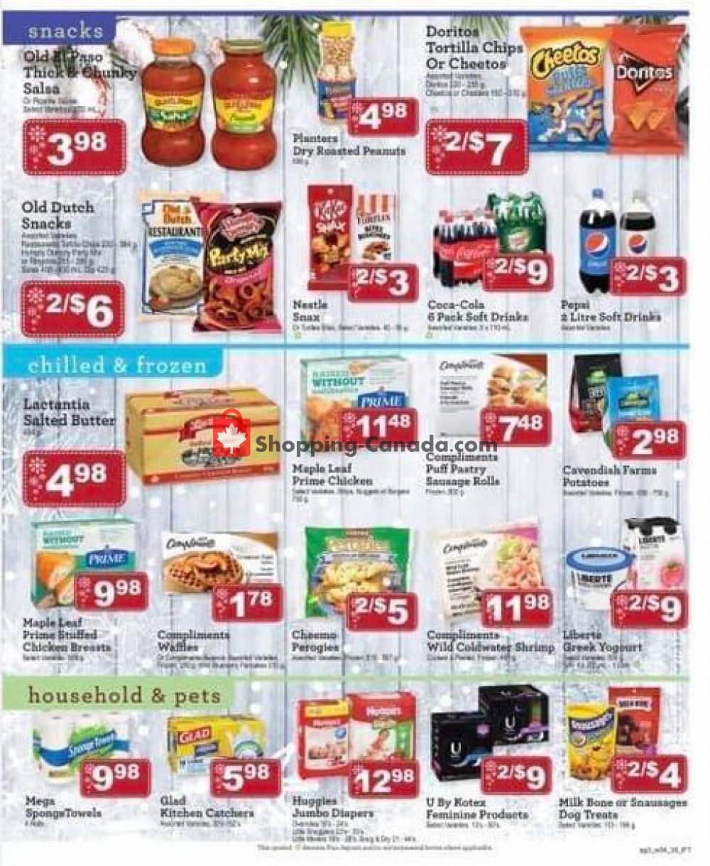 IFT Independent Food Town flyer from Friday December 21, 2018 to Thursday January 3, 2019 - page 3