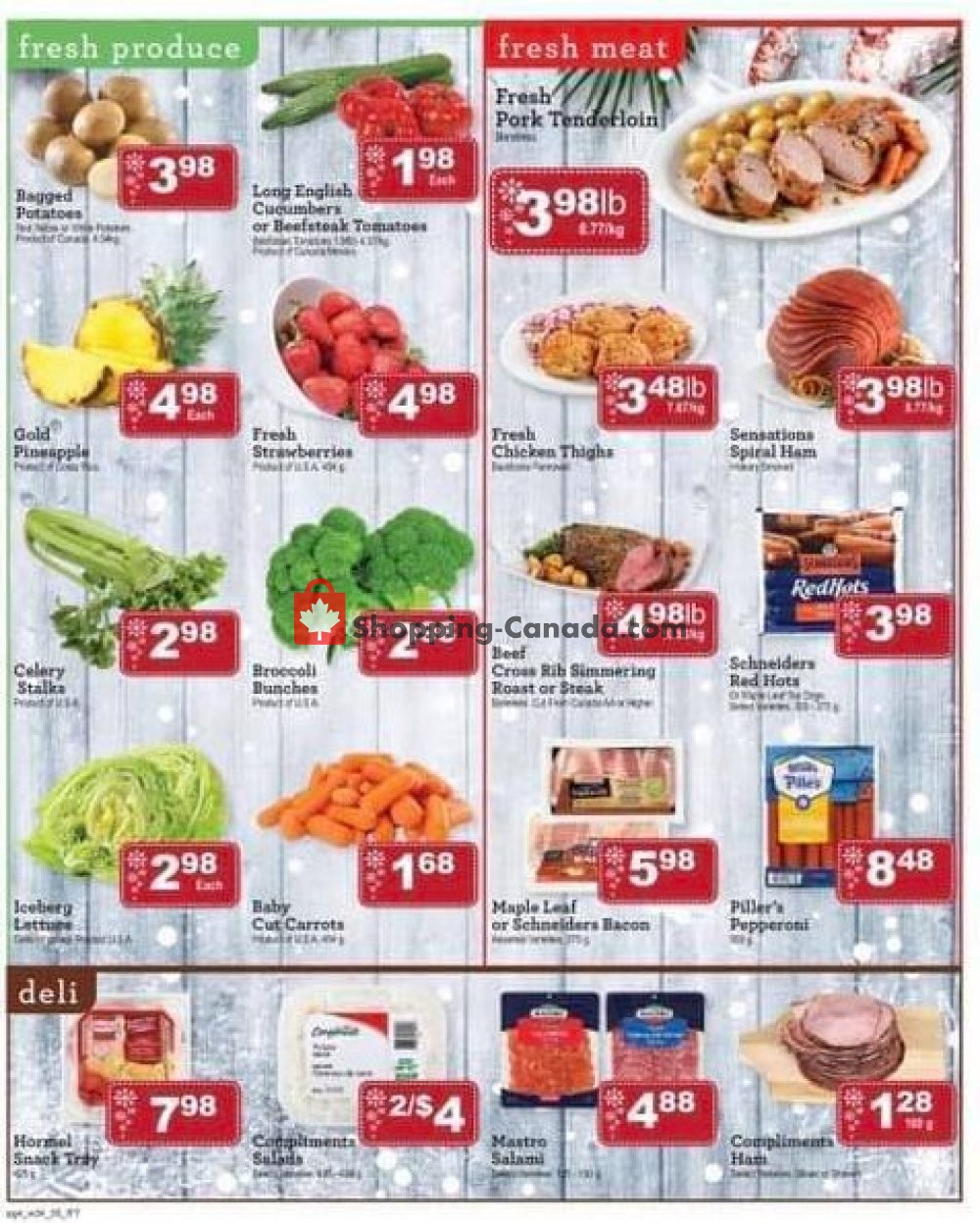 IFT Independent Food Town flyer from Friday December 21, 2018 to Thursday January 3, 2019 - page 4