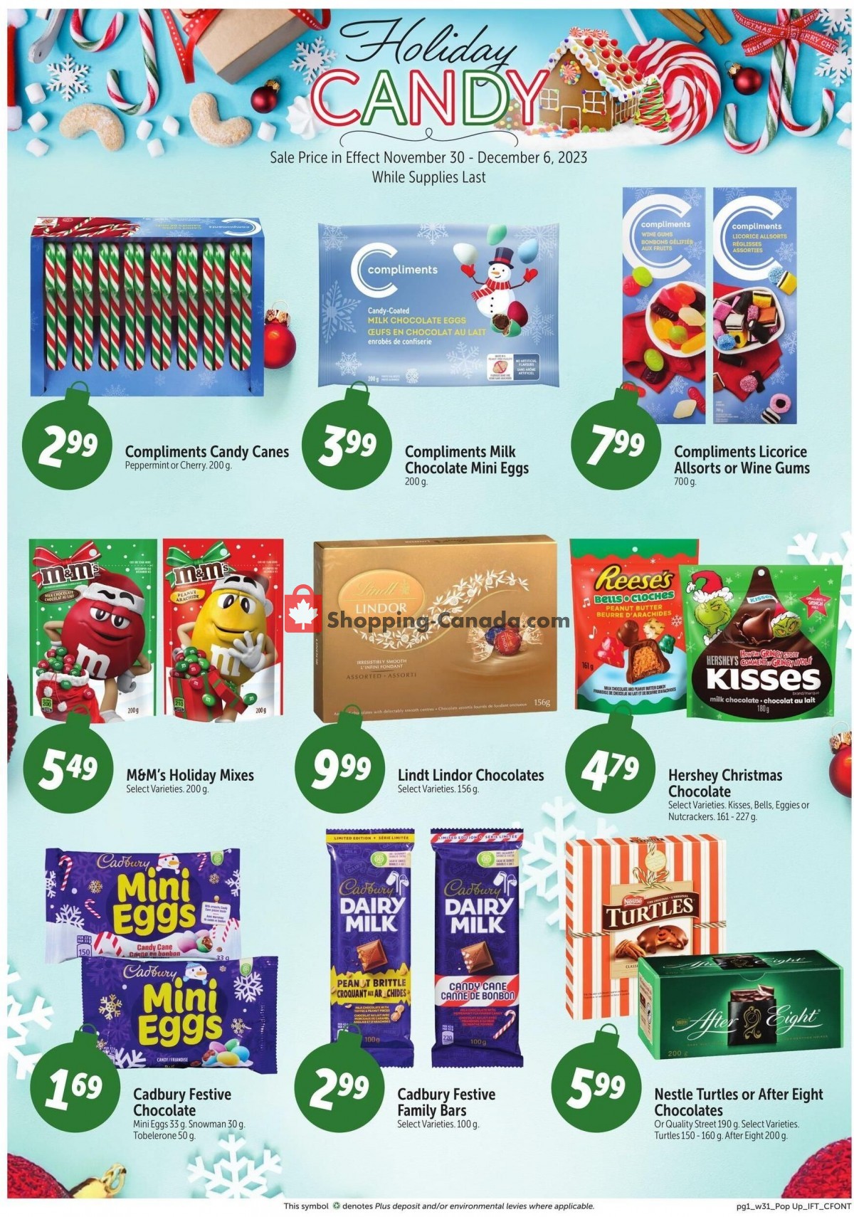 IFT Independent Food Town flyer from Thursday November 30, 2023 to Wednesday December 6, 2023 - page 5