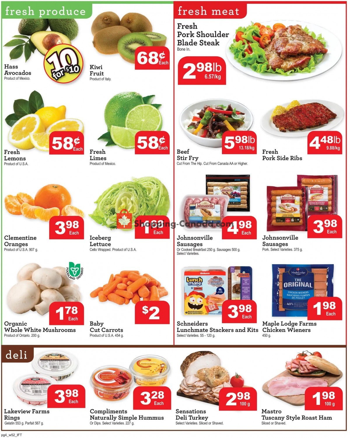 IFT Independent Food Town flyer from Friday April 23, 2021 to Thursday April 29, 2021 - page 4