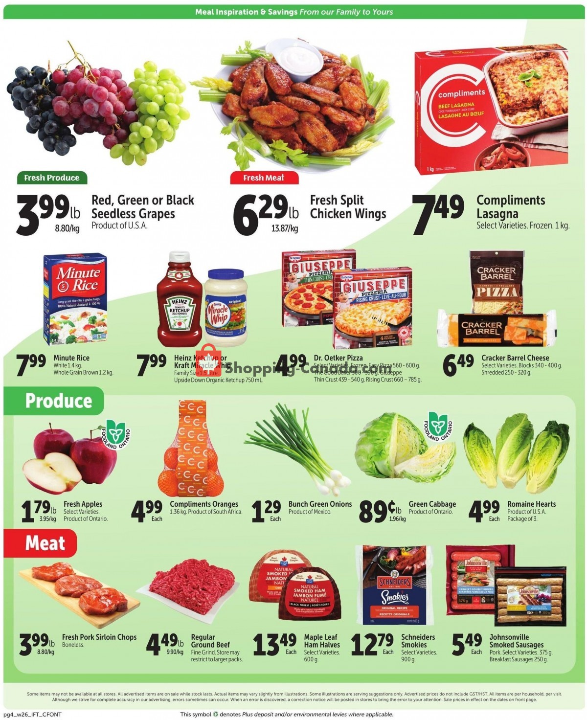 IFT Independent Food Town flyer from Thursday October 26, 2023 to Wednesday November 1, 2023 - page 4