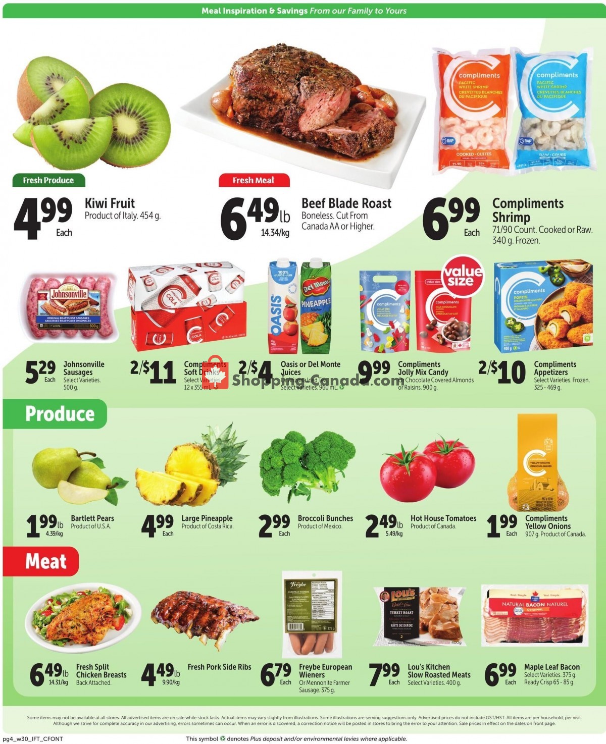 IFT Independent Food Town flyer from Thursday November 23, 2023 to Wednesday November 29, 2023 - page 4