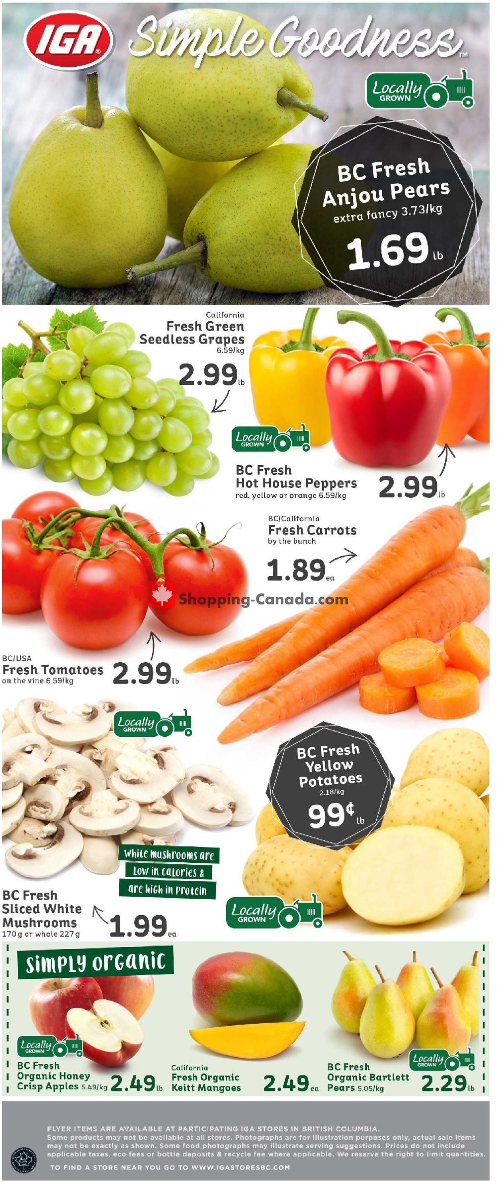 IGA Extra flyer from Friday October 16, 2020 to Thursday October 22, 2020 - page 6