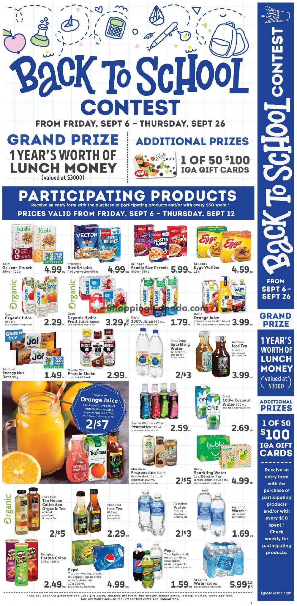 IGA Extra flyer from Friday September 6, 2019 to Thursday September 12, 2019 - page 3