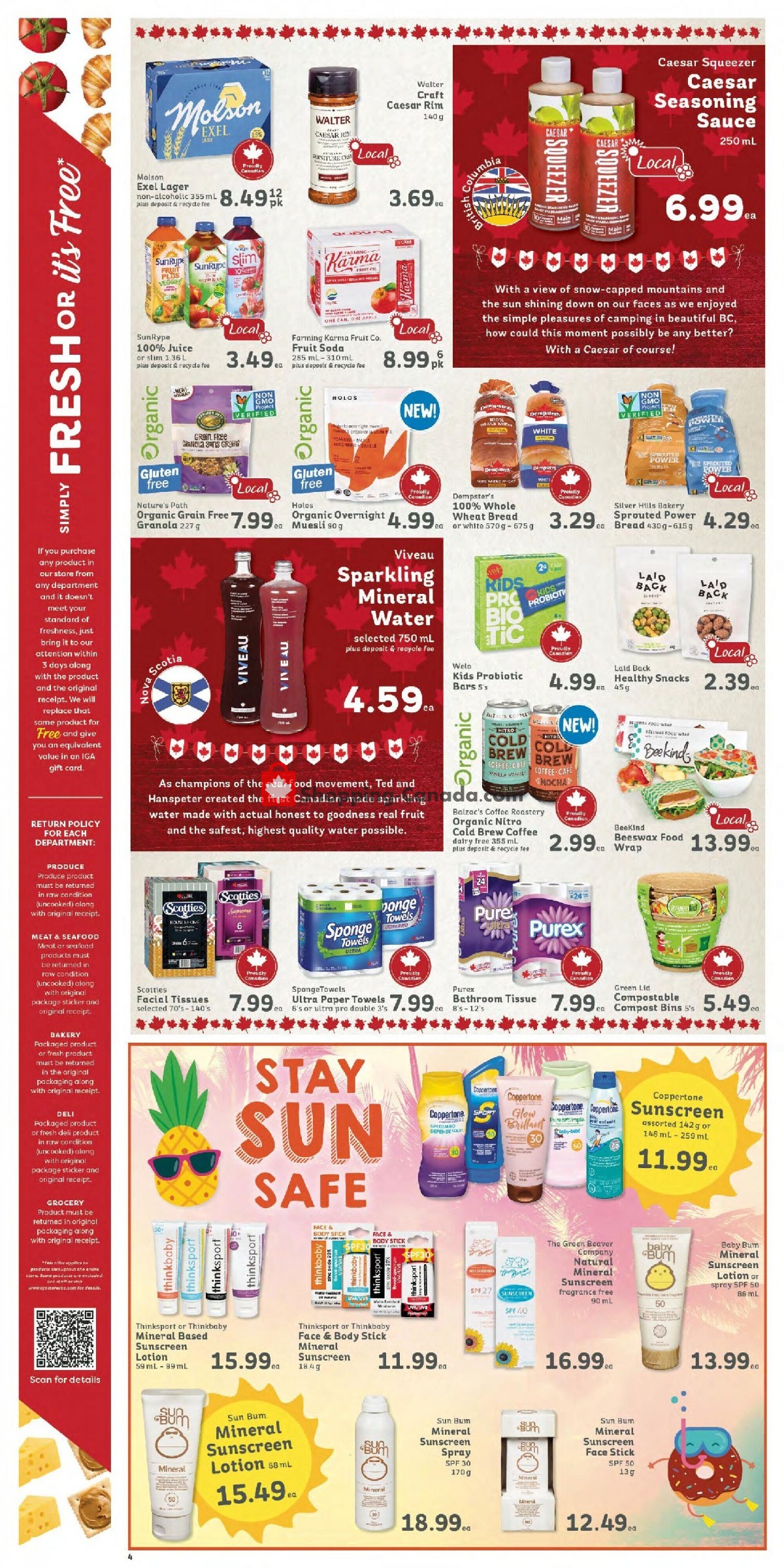 IGA Extra flyer from Friday July 1, 2022 to Thursday July 7, 2022 - page 4