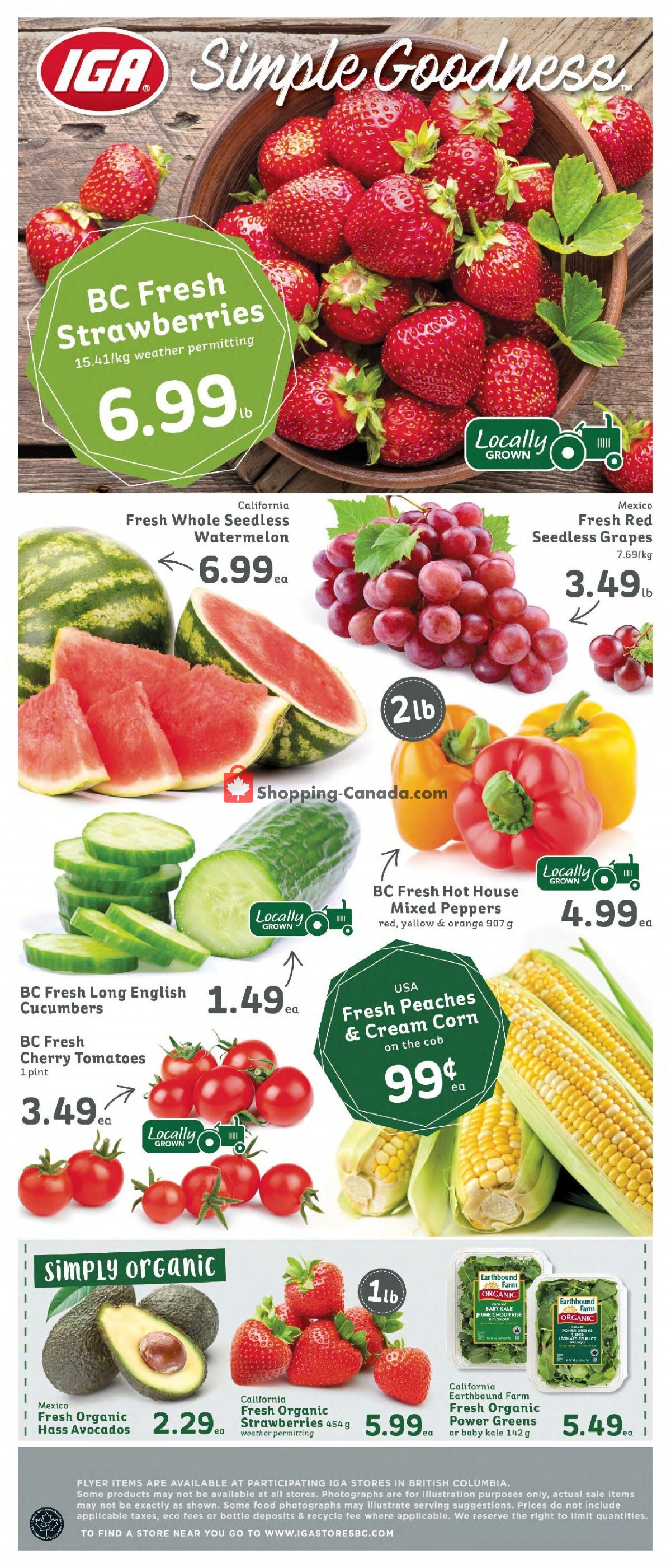 IGA Extra flyer from Friday July 1, 2022 to Thursday July 7, 2022 - page 6
