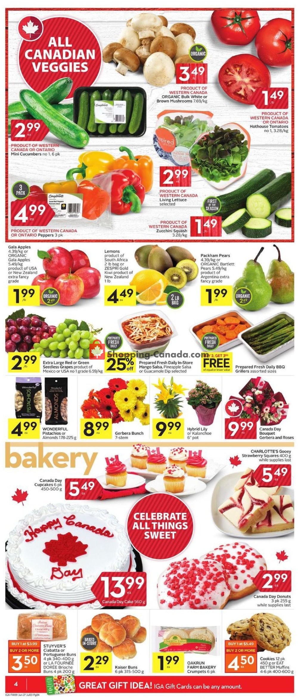 IGA Extra flyer from Thursday June 27, 2019 to Wednesday July 3, 2019 - page 4