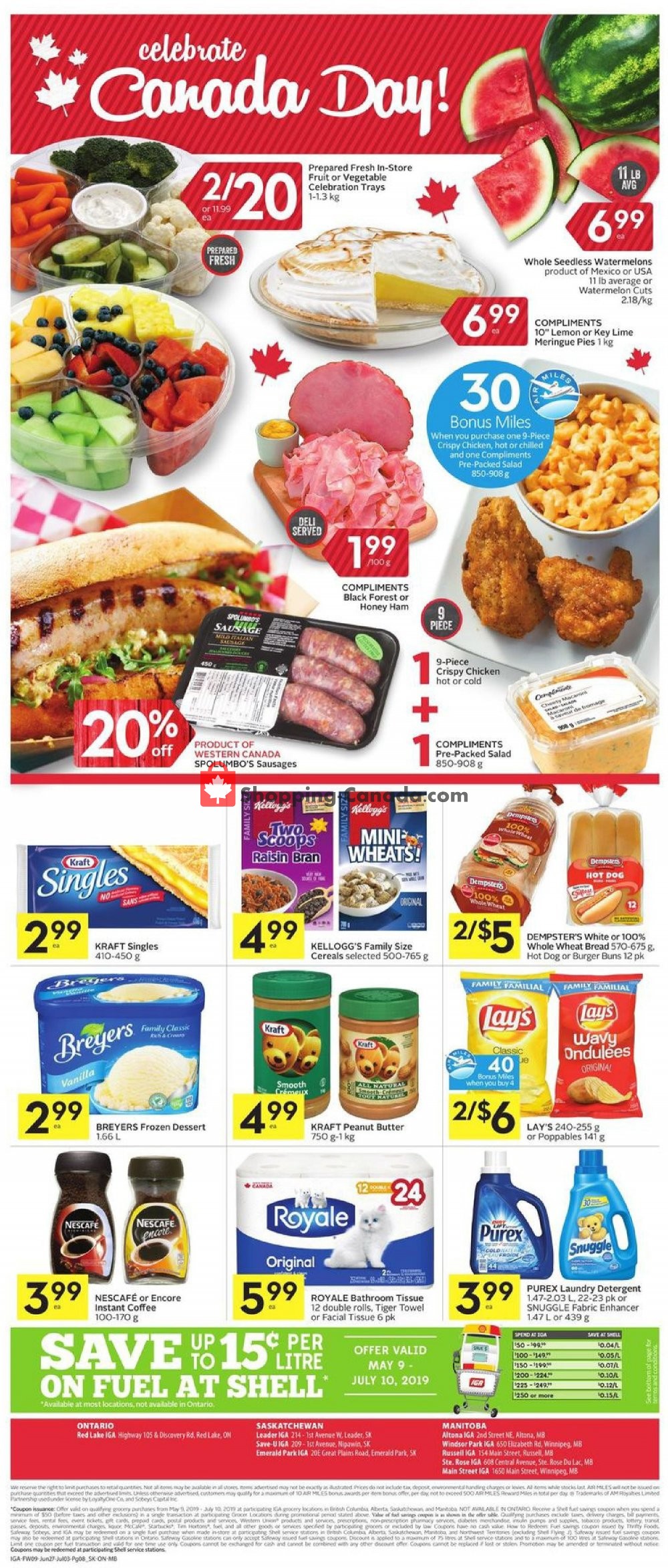 IGA Extra flyer from Thursday June 27, 2019 to Wednesday July 3, 2019 - page 9