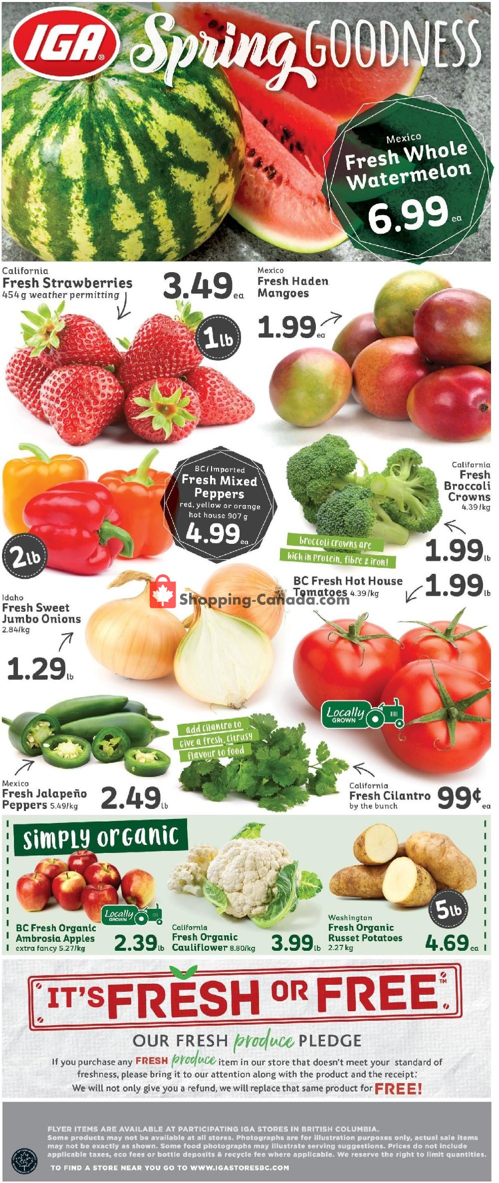 IGA Extra flyer from Friday May 3, 2019 to Thursday May 9, 2019 - page 6