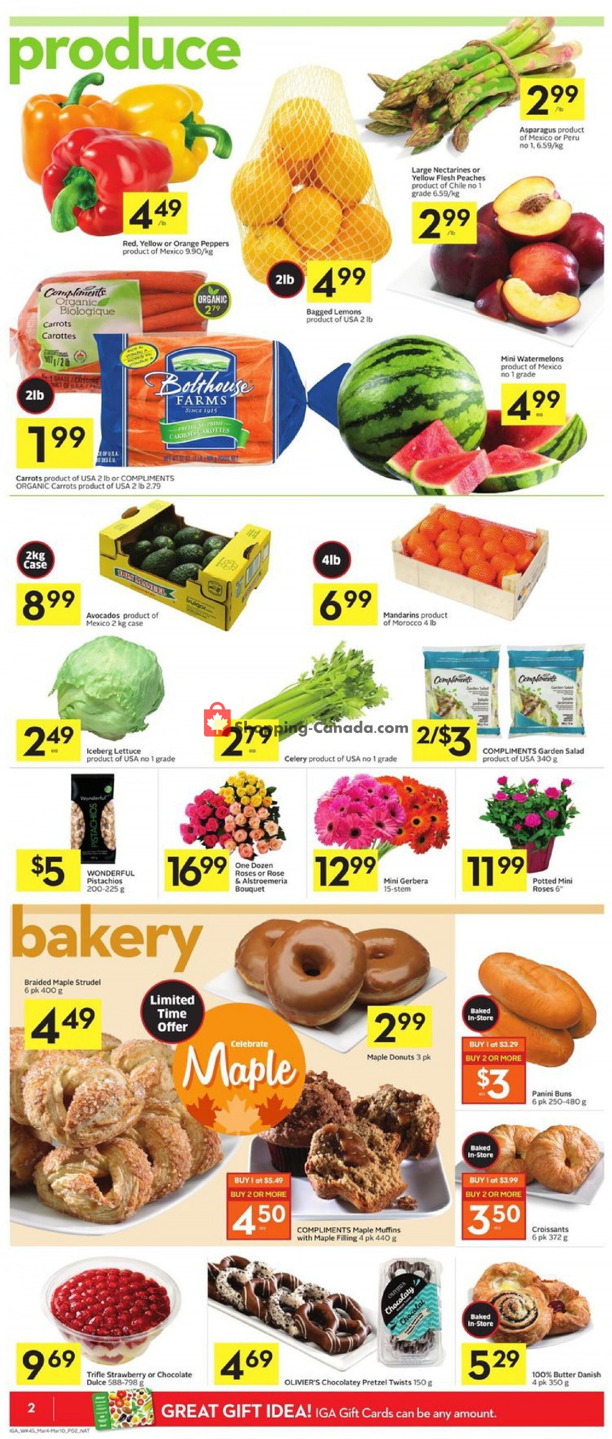 IGA Extra flyer from Thursday March 4, 2021 to Wednesday March 10, 2021 - page 2