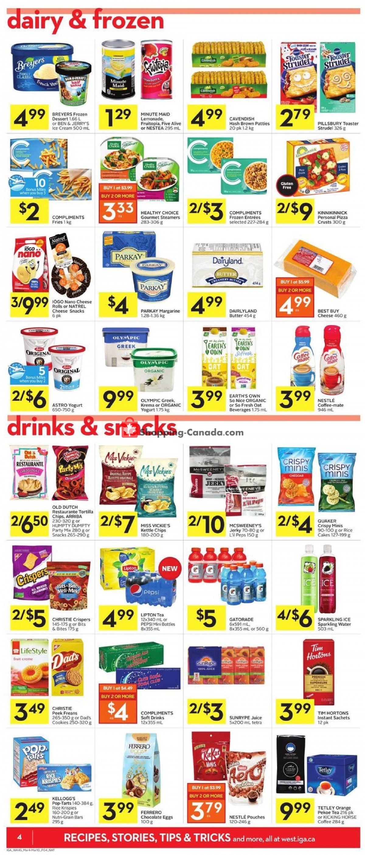 IGA Extra flyer from Thursday March 4, 2021 to Wednesday March 10, 2021 - page 5