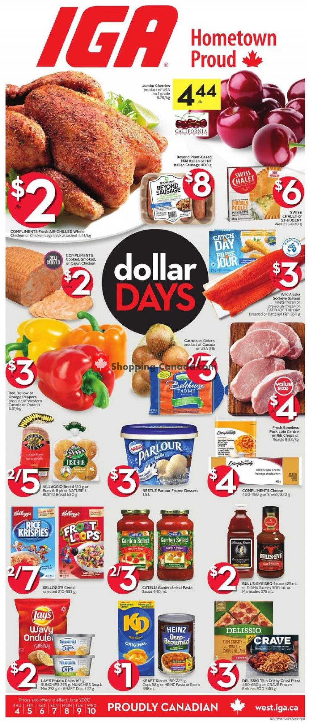 IGA Extra flyer from Thursday June 4, 2020 to Wednesday June 10, 2020 - page 1