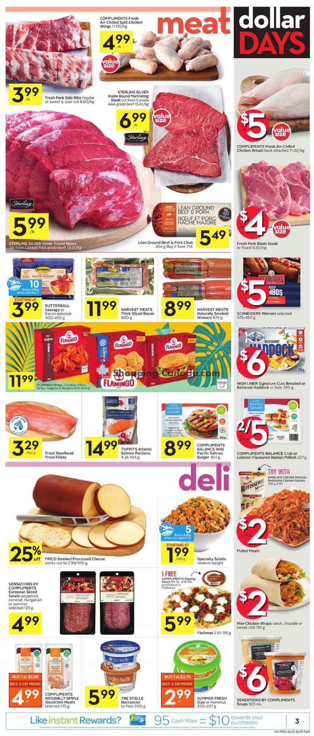IGA Extra flyer from Thursday April 23, 2020 to Wednesday April 29, 2020 - page 3