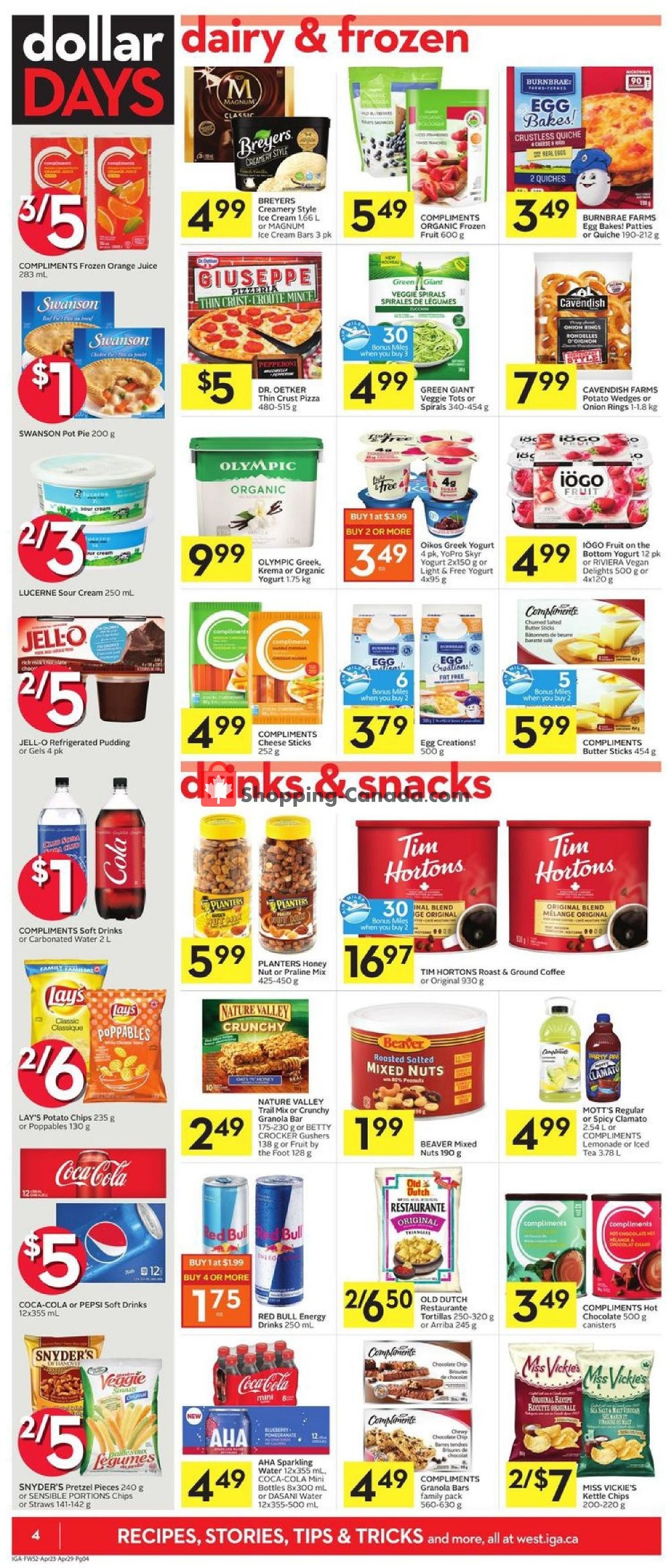 IGA Extra flyer from Thursday April 23, 2020 to Wednesday April 29, 2020 - page 6