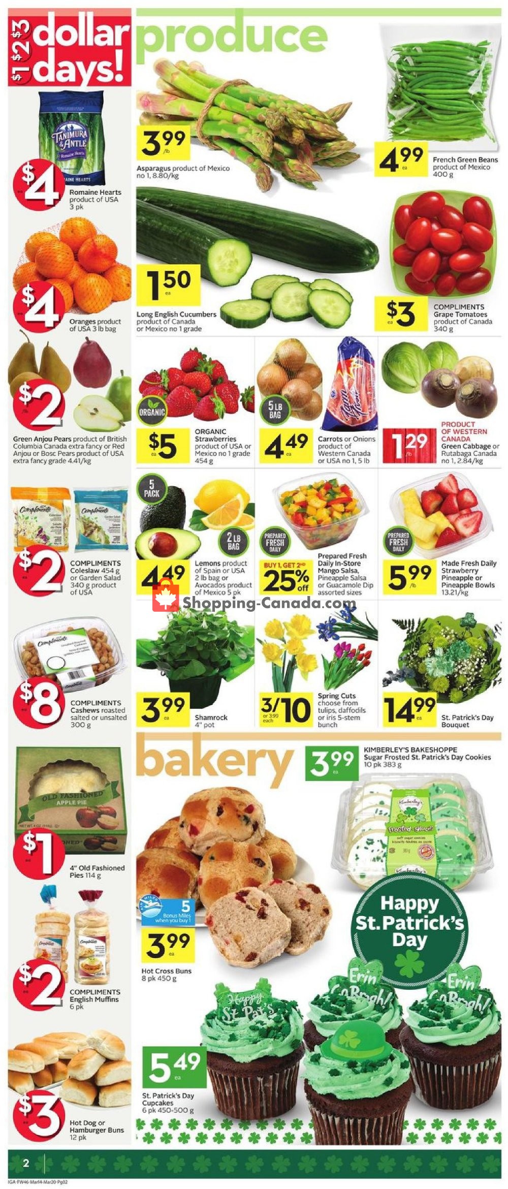 IGA Extra flyer from Thursday March 14, 2019 to Wednesday March 20, 2019 - page 2