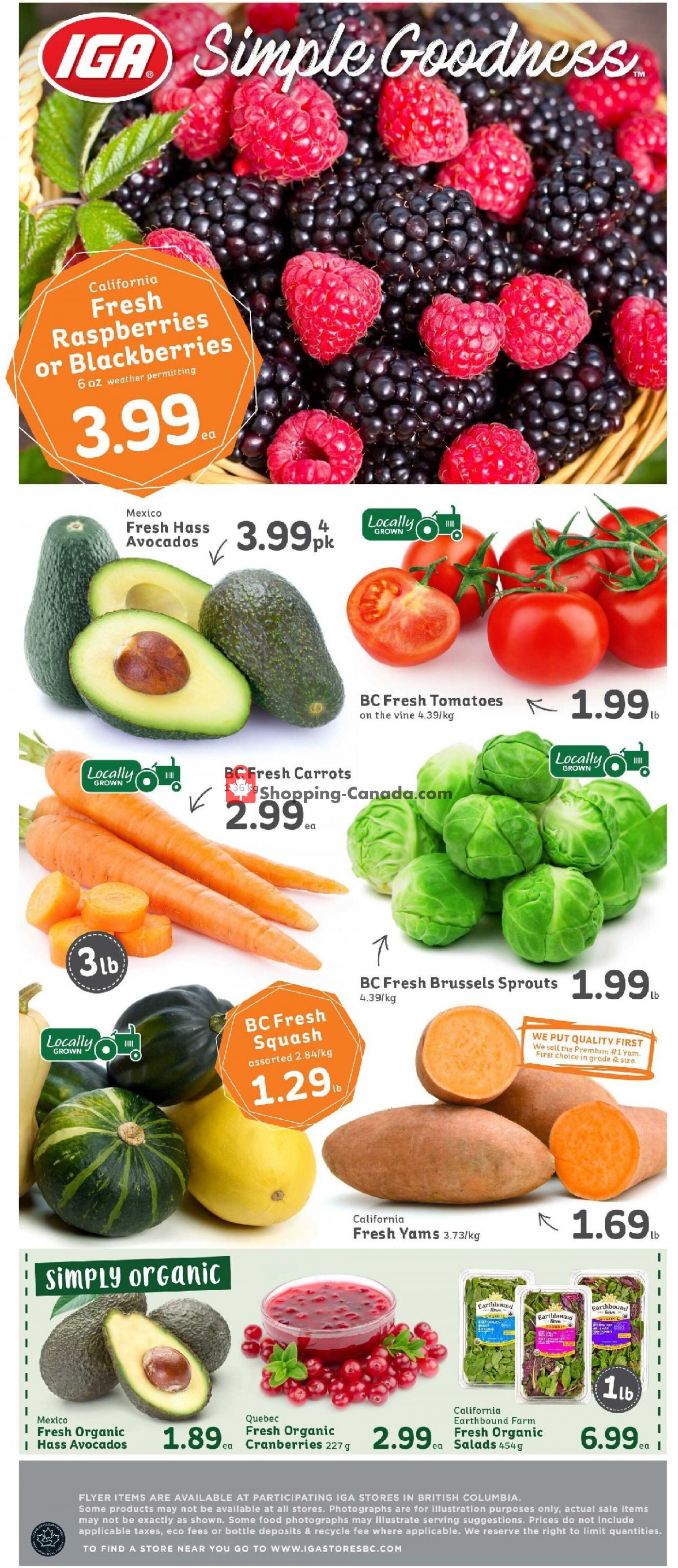 IGA Extra flyer from Friday October 8, 2021 to Thursday October 14, 2021 - page 7