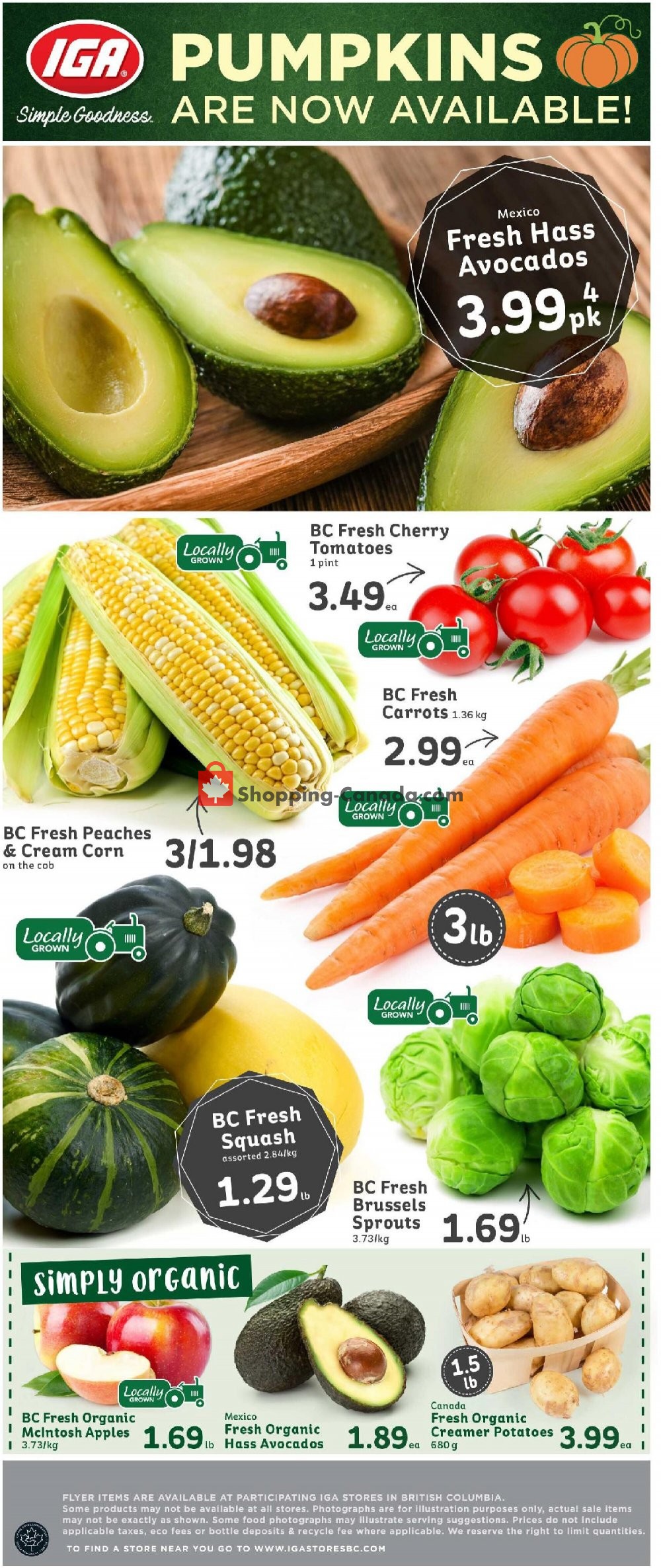 IGA Extra flyer from Friday October 9, 2020 to Thursday October 15, 2020 - page 6