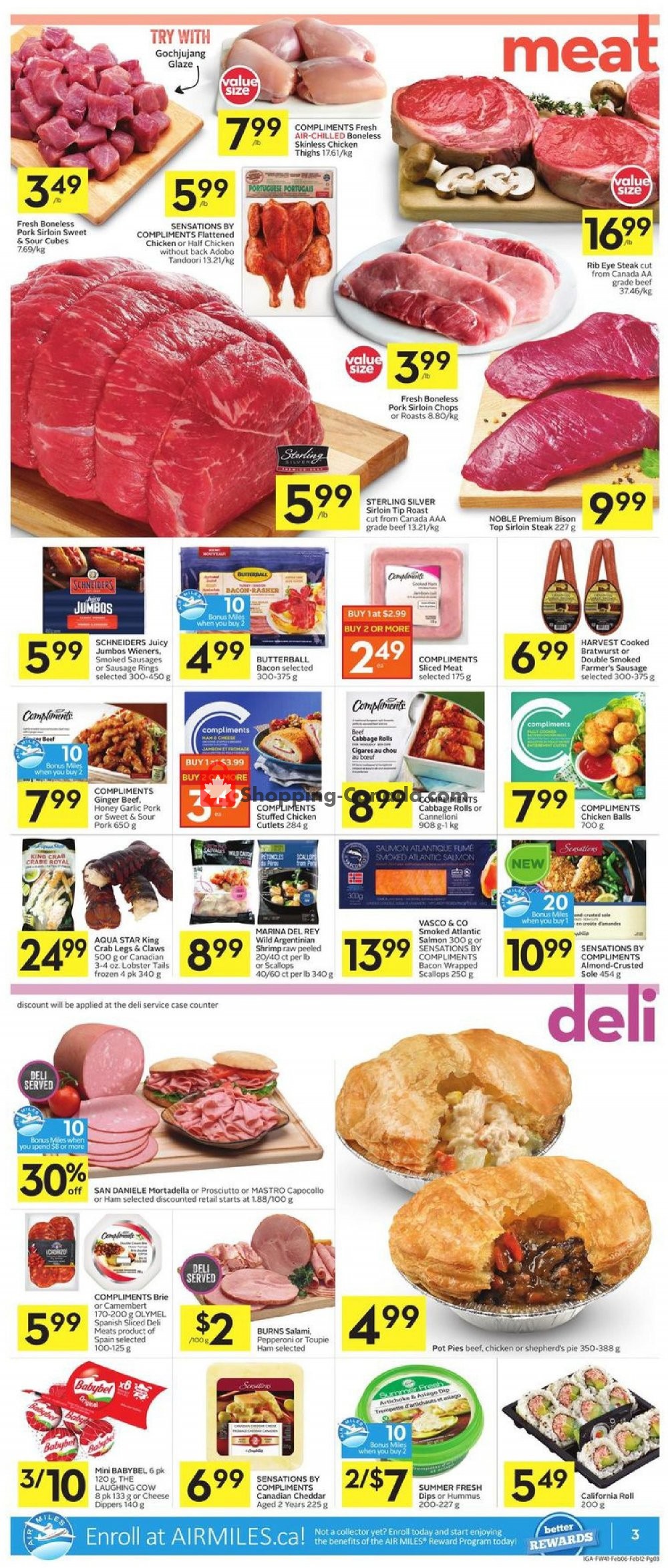 IGA Extra flyer from Thursday February 6, 2020 to Wednesday February 12, 2020 - page 3