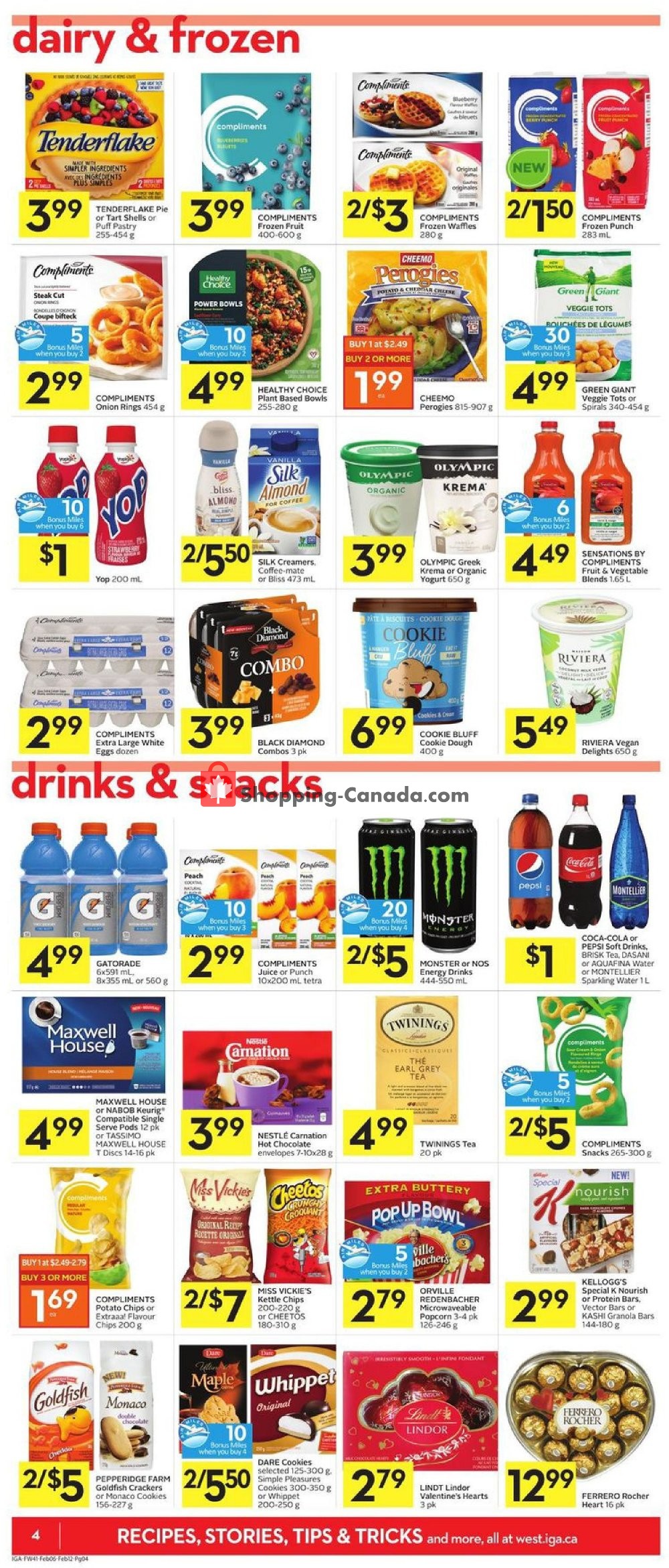 IGA Extra flyer from Thursday February 6, 2020 to Wednesday February 12, 2020 - page 6