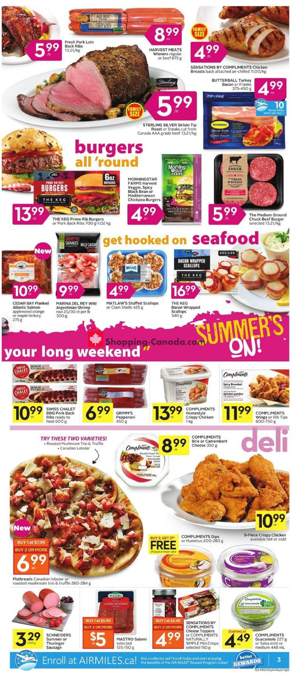 IGA Extra flyer from Thursday May 16, 2019 to Wednesday May 22, 2019 - page 3