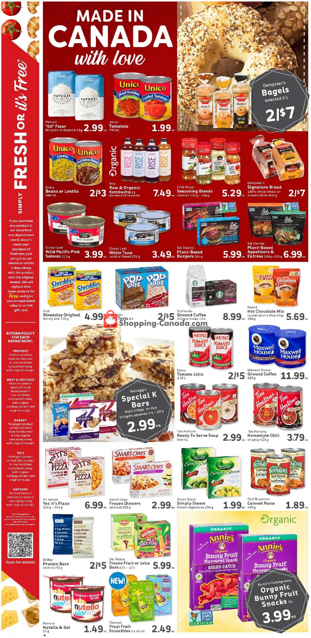 IGA Extra flyer from Friday July 9, 2021 to Thursday July 15, 2021 - page 4