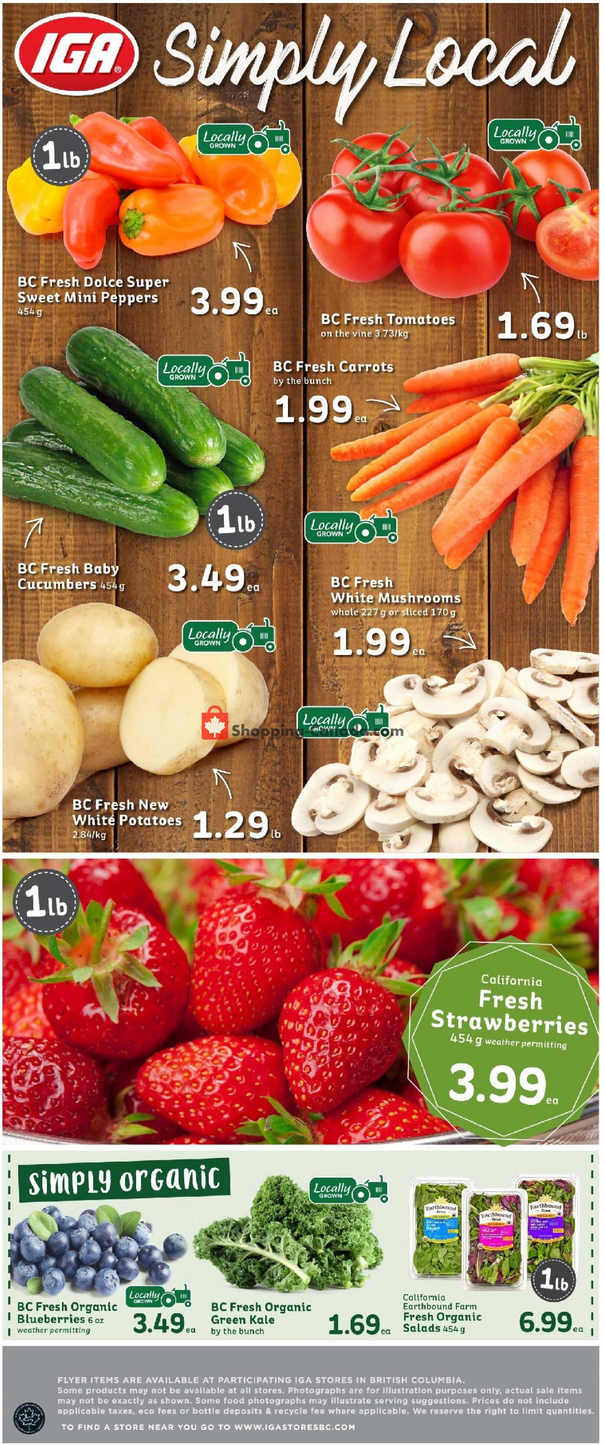 IGA Extra flyer from Friday July 9, 2021 to Thursday July 15, 2021 - page 6