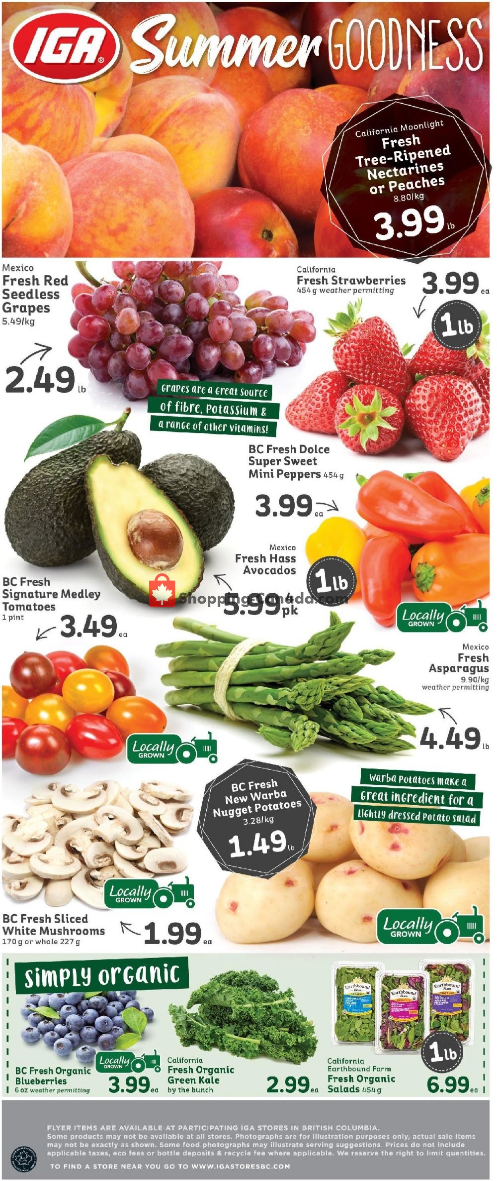 IGA Extra flyer from Friday July 12, 2019 to Thursday July 18, 2019 - page 6