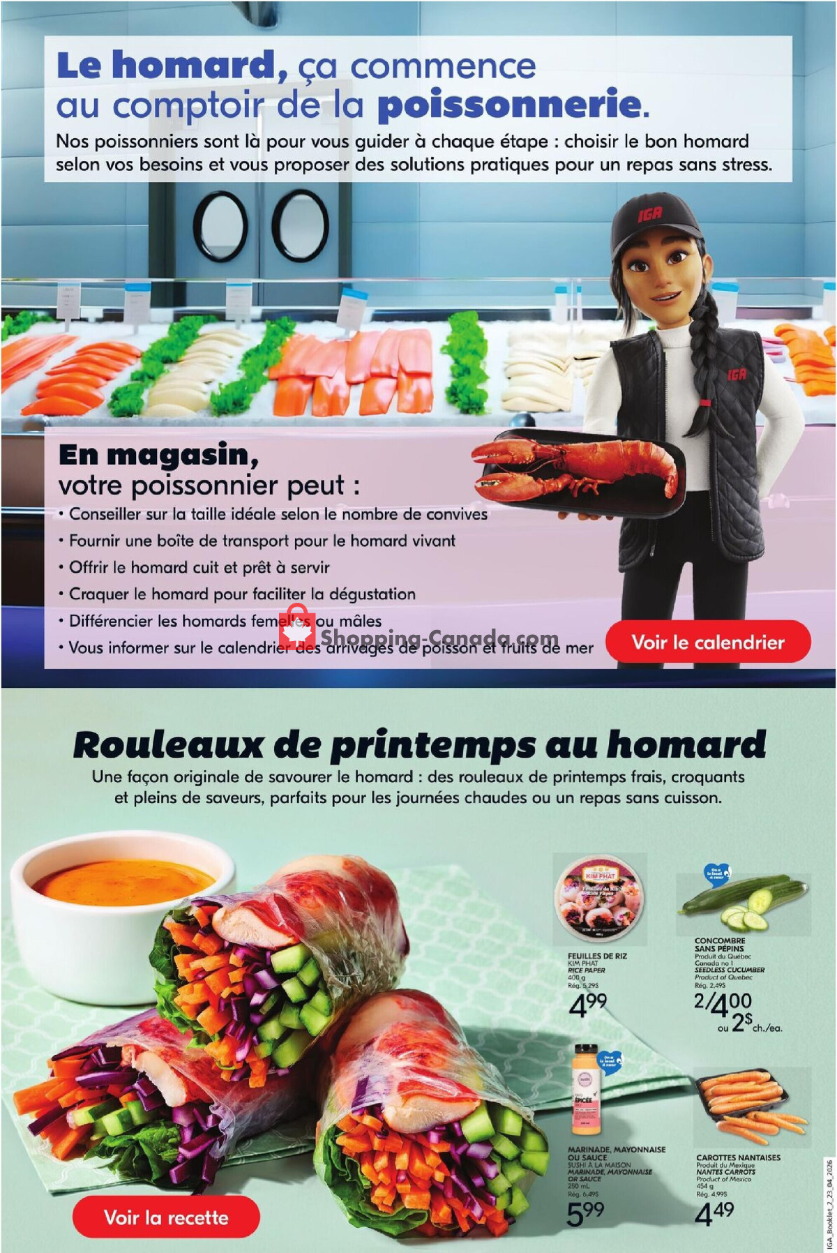 IGA Extra flyer from Thursday April 23, 2026 to Wednesday April 29, 2026 - page 2