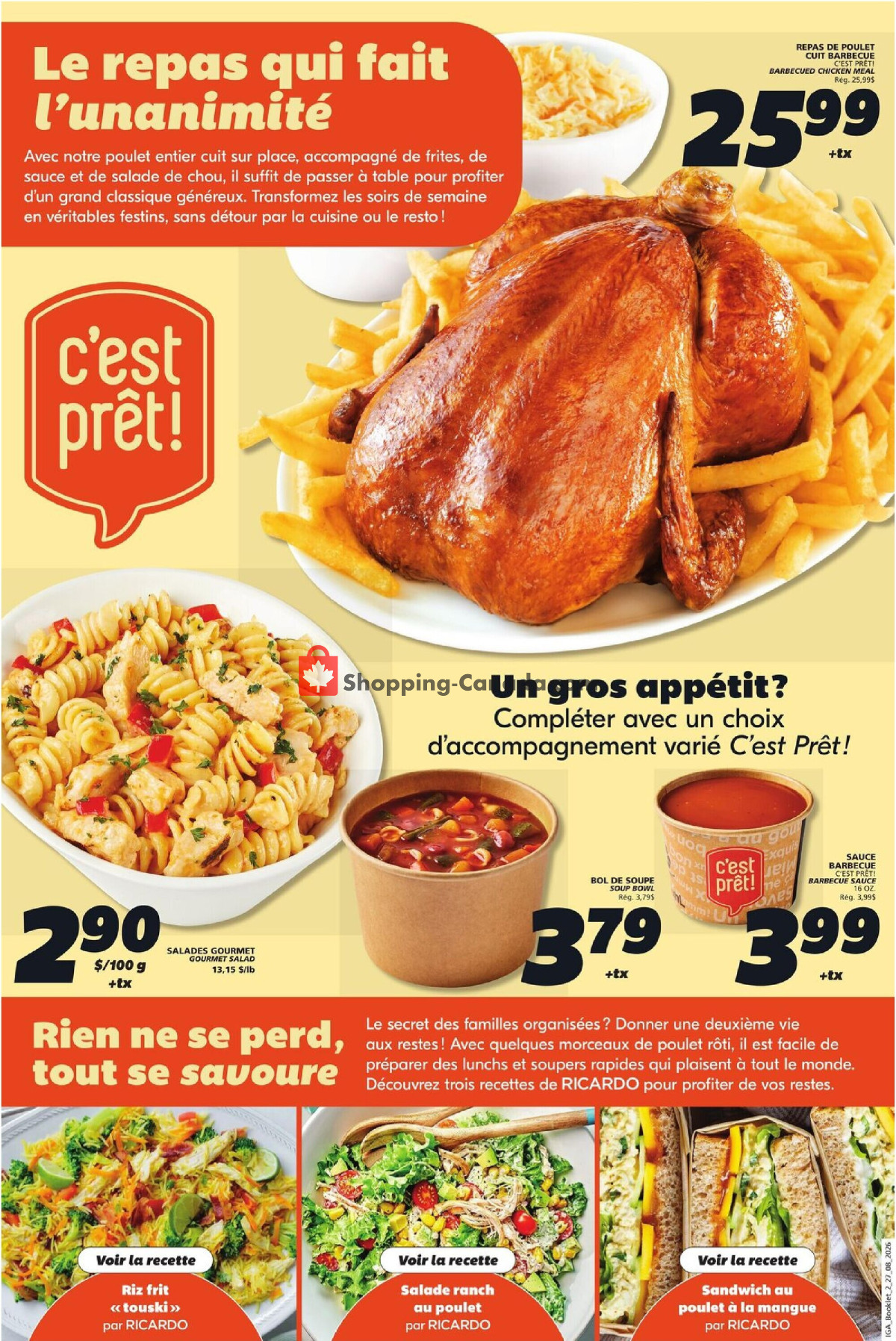 IGA Extra flyer from Thursday August 27, 2026 to Wednesday September 23, 2026 - page 2