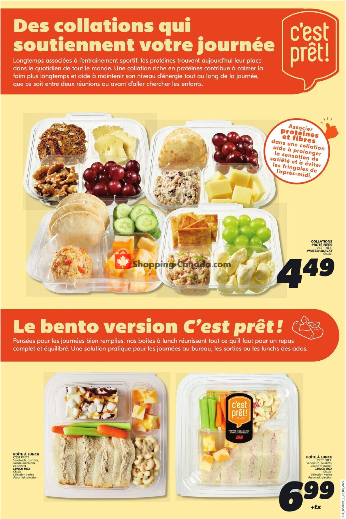IGA Extra flyer from Thursday August 27, 2026 to Wednesday September 23, 2026 - page 5