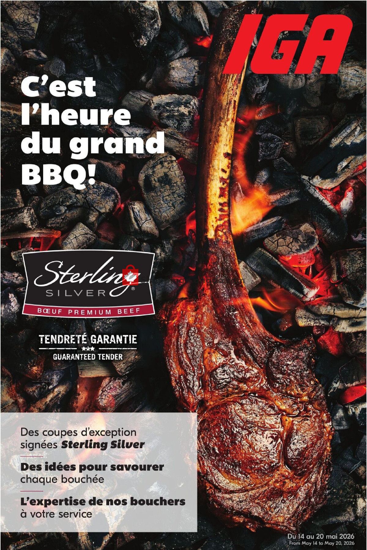 IGA Extra flyer from Thursday May 14, 2026 to Wednesday May 20, 2026 - page 1