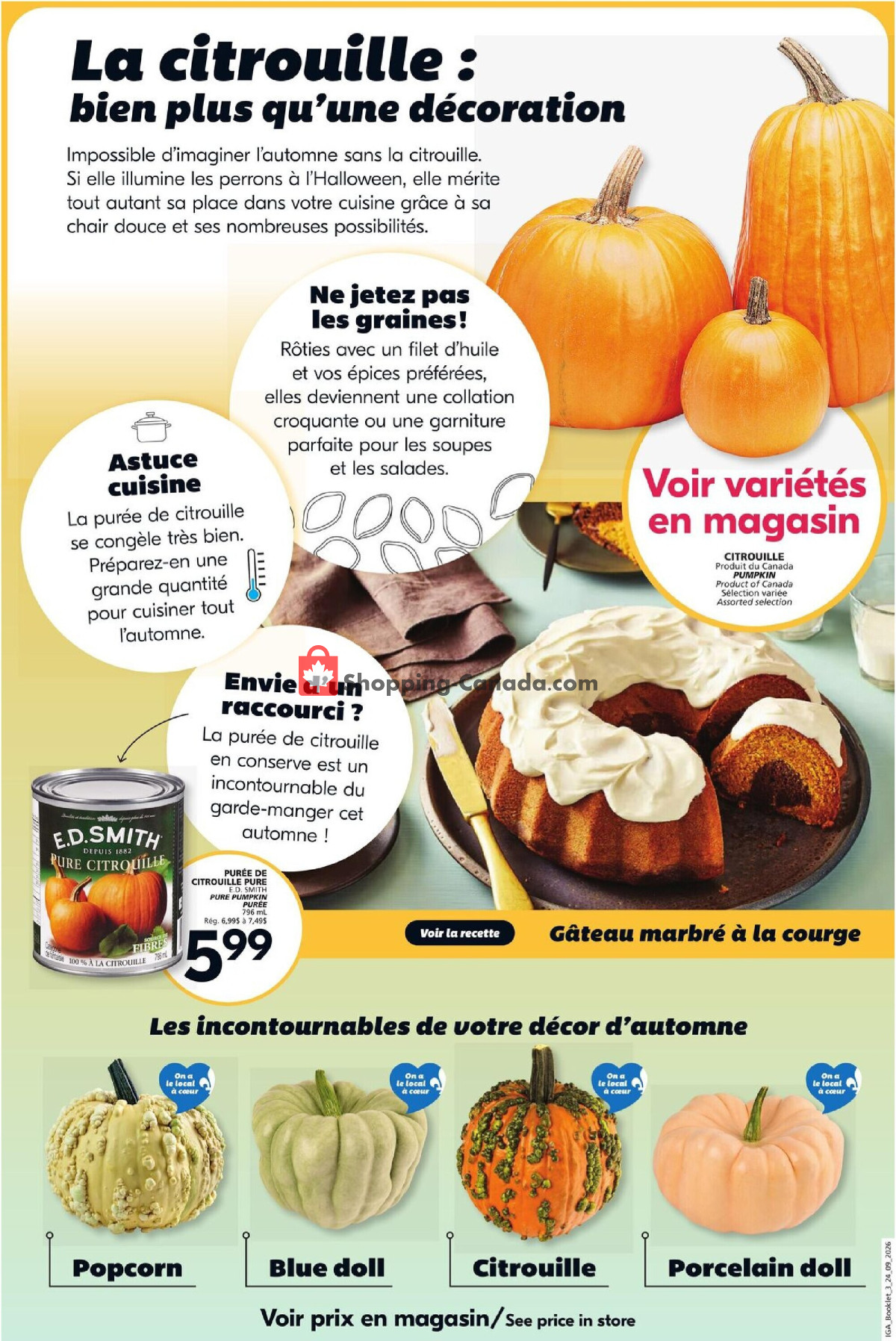 IGA Extra flyer from Thursday September 24, 2026 to Wednesday October 14, 2026 - page 3