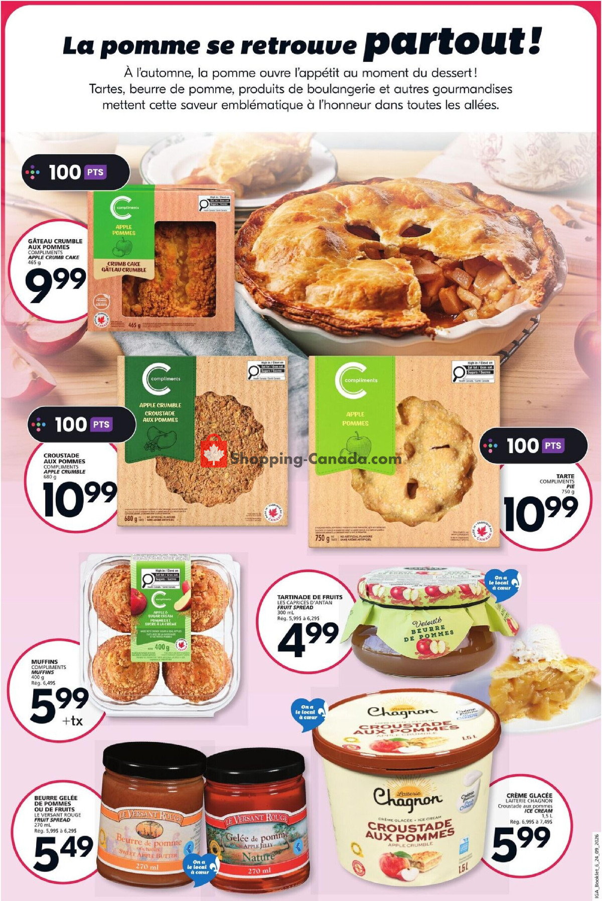 IGA Extra flyer from Thursday September 24, 2026 to Wednesday October 14, 2026 - page 6