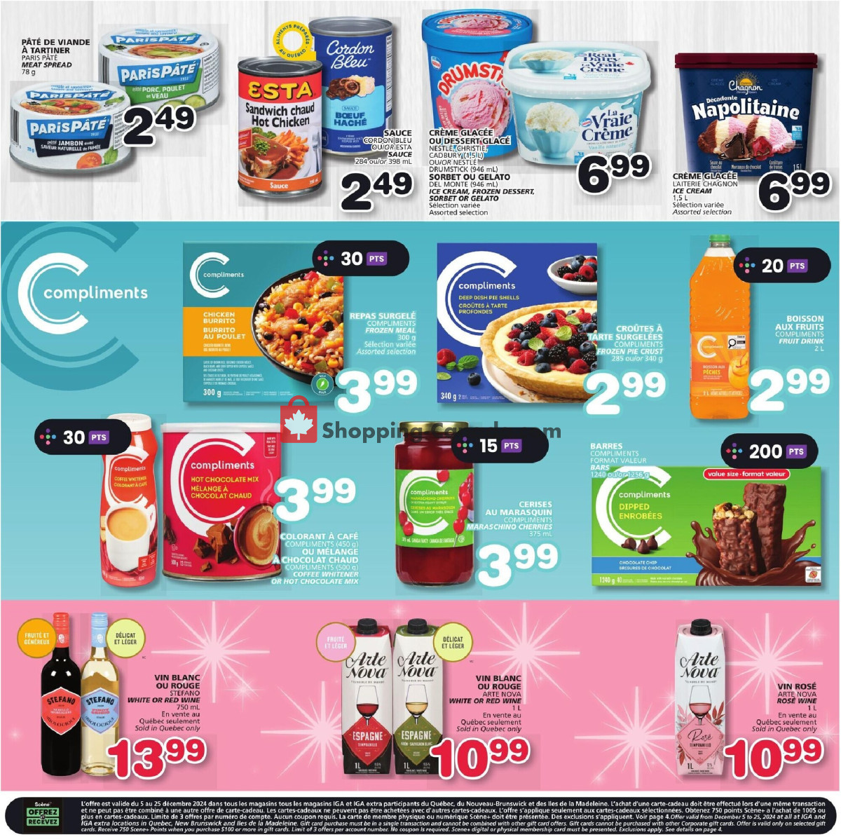 IGA Extra flyer from Thursday December 12, 2024 to Wednesday December 18, 2024 - page 4