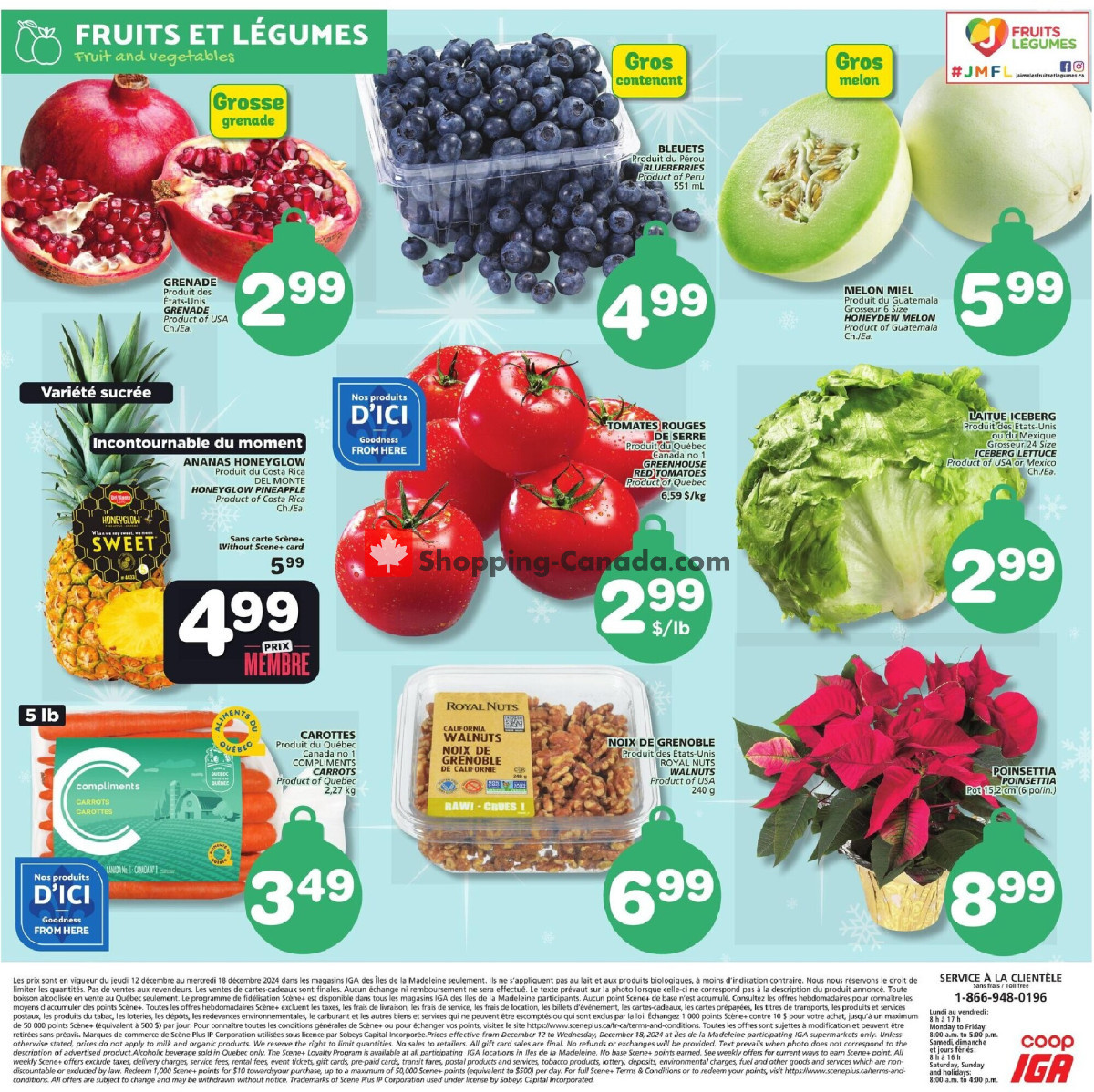 IGA Extra flyer from Thursday December 12, 2024 to Wednesday December 18, 2024 - page 7