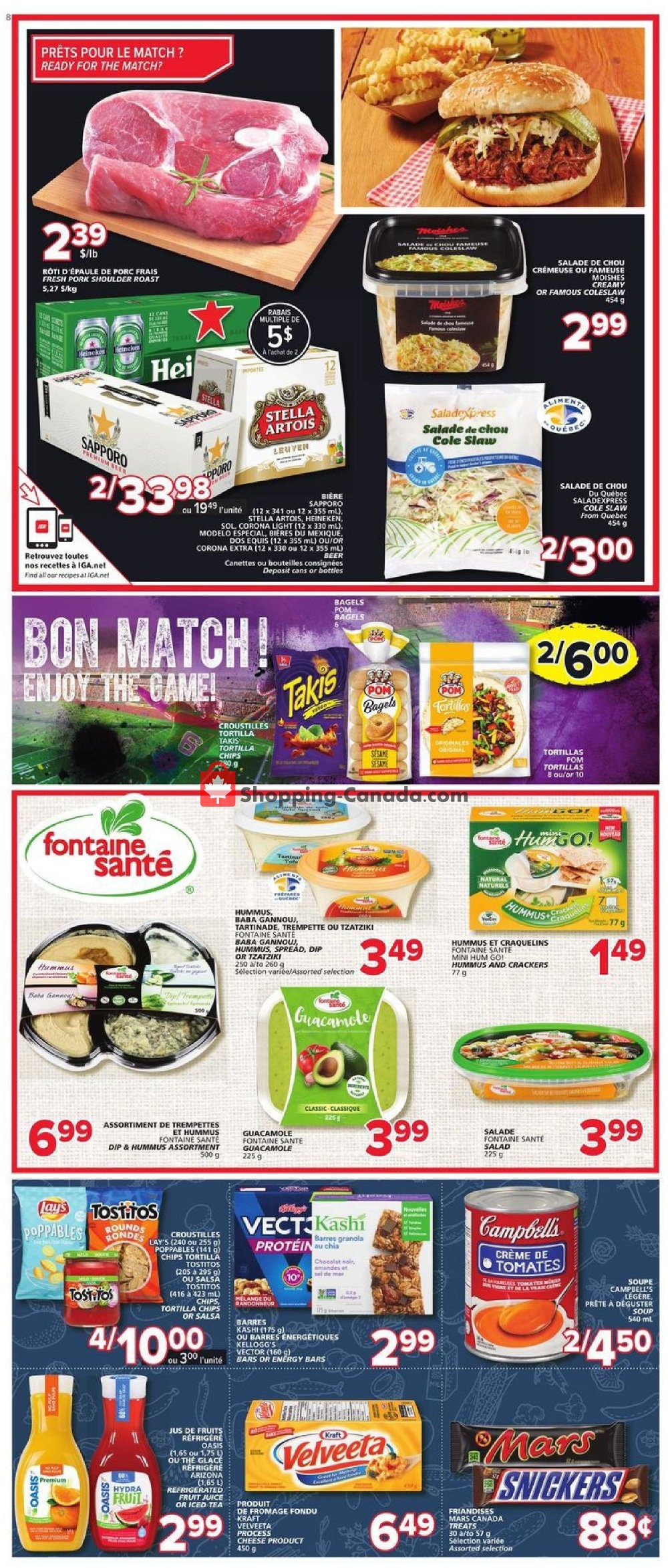 IGA Extra flyer from Thursday January 31, 2019 to Wednesday February 6, 2019 - page 8