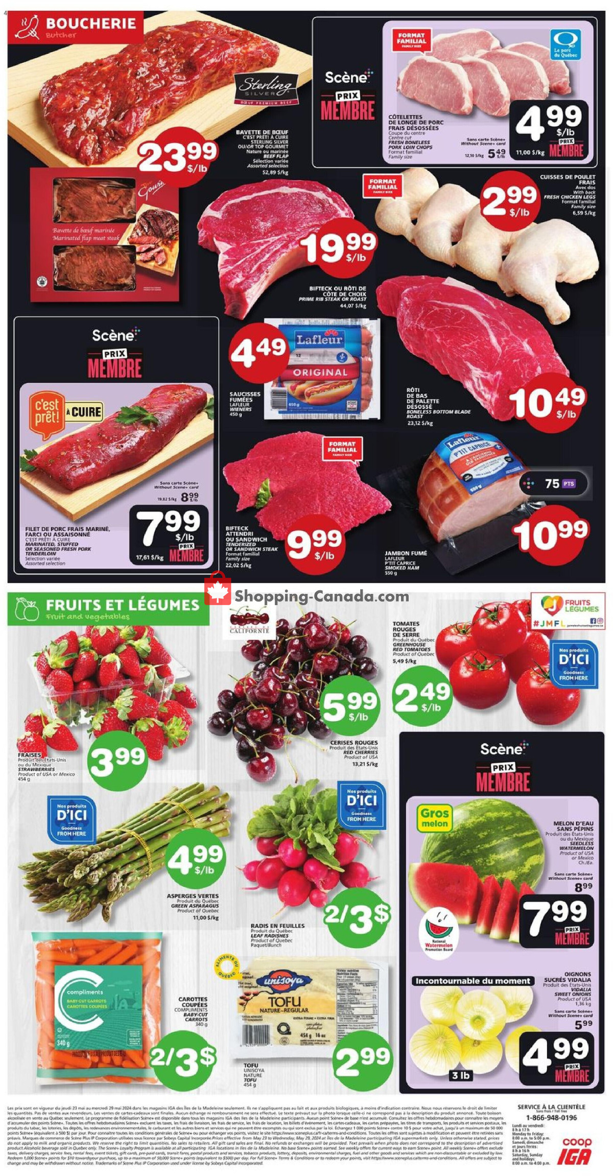 IGA Extra flyer from Thursday May 23, 2024 to Wednesday May 29, 2024 - page 4