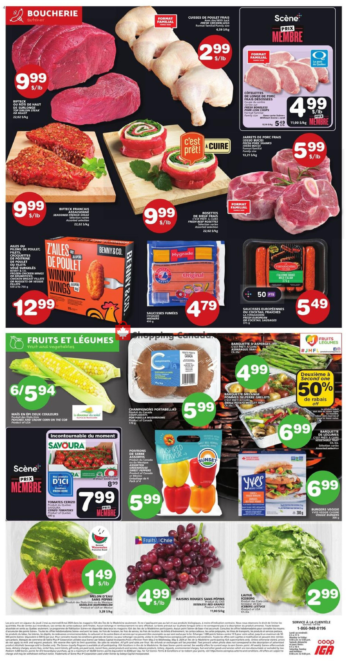 IGA Extra flyer from Thursday May 2, 2024 to Wednesday May 8, 2024 - page 4