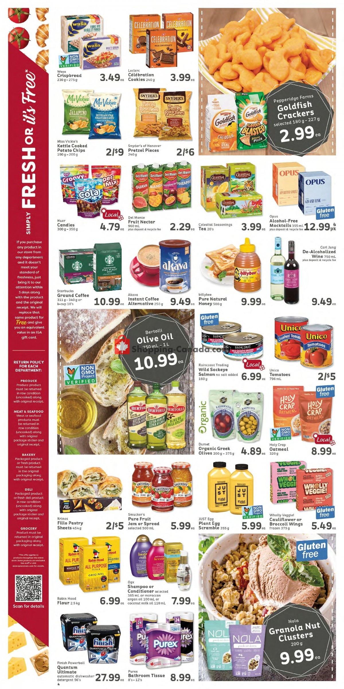 IGA Extra flyer from Friday January 20, 2023 to Thursday January 26, 2023 - page 4