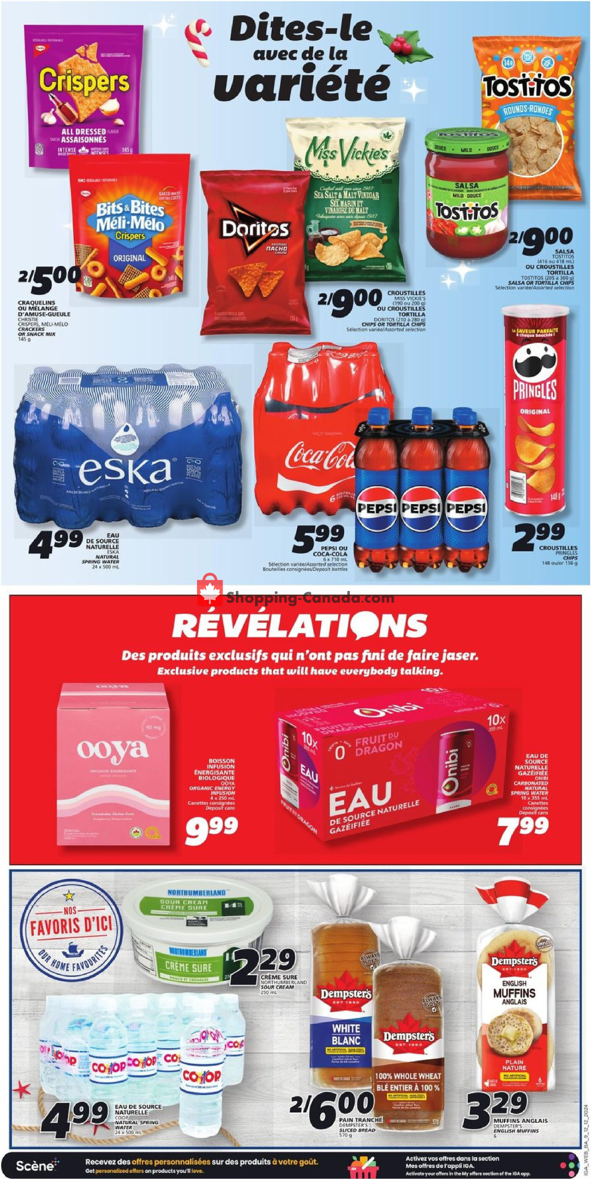 IGA Extra flyer from Thursday December 12, 2024 to Wednesday December 18, 2024 - page 13