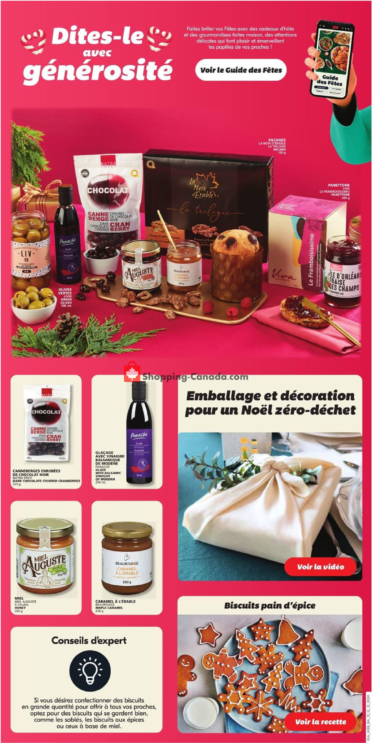 IGA Extra flyer from Thursday December 12, 2024 to Wednesday December 18, 2024 - page 17