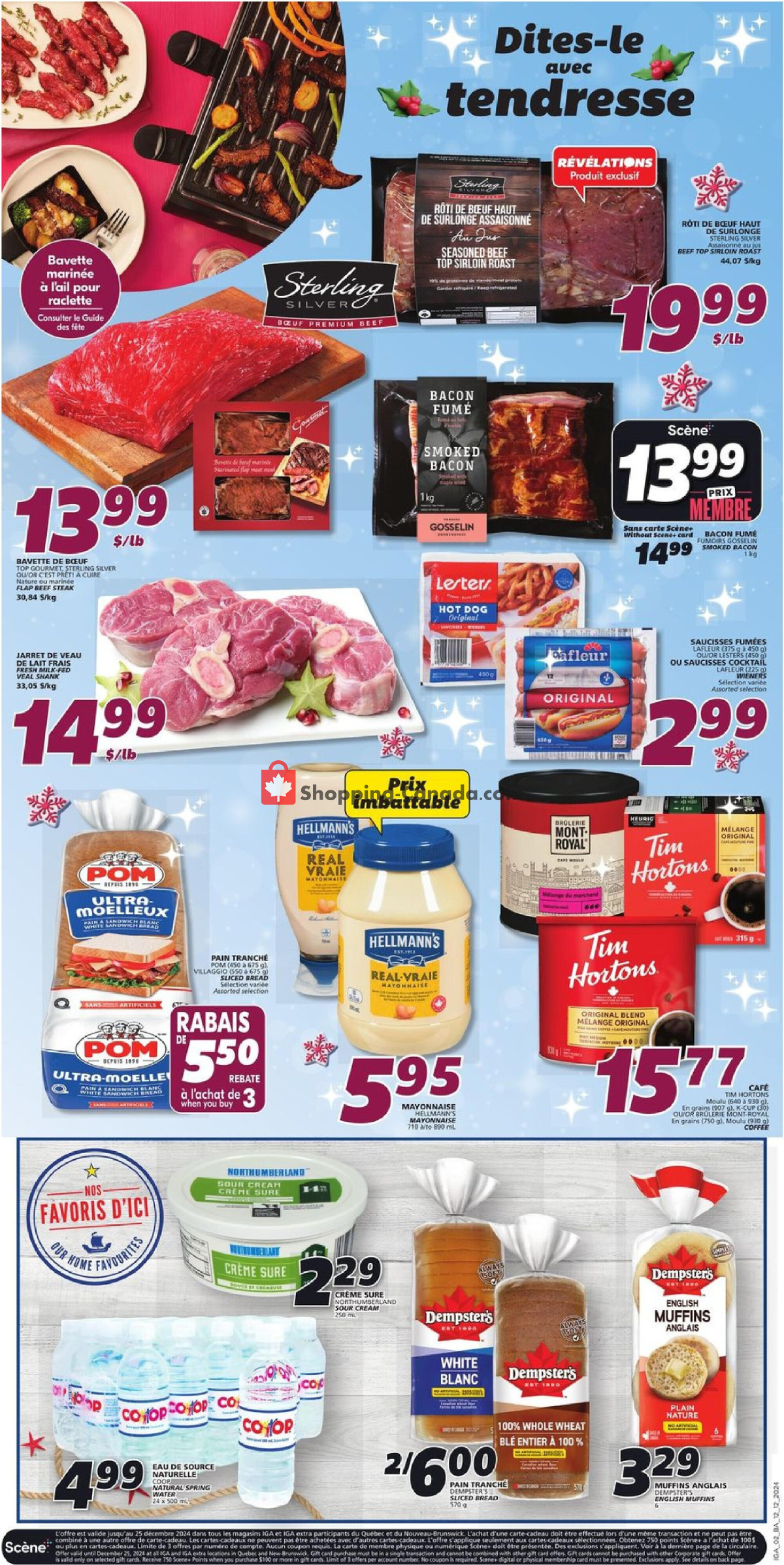 IGA Extra flyer from Thursday December 12, 2024 to Wednesday December 18, 2024 - page 2