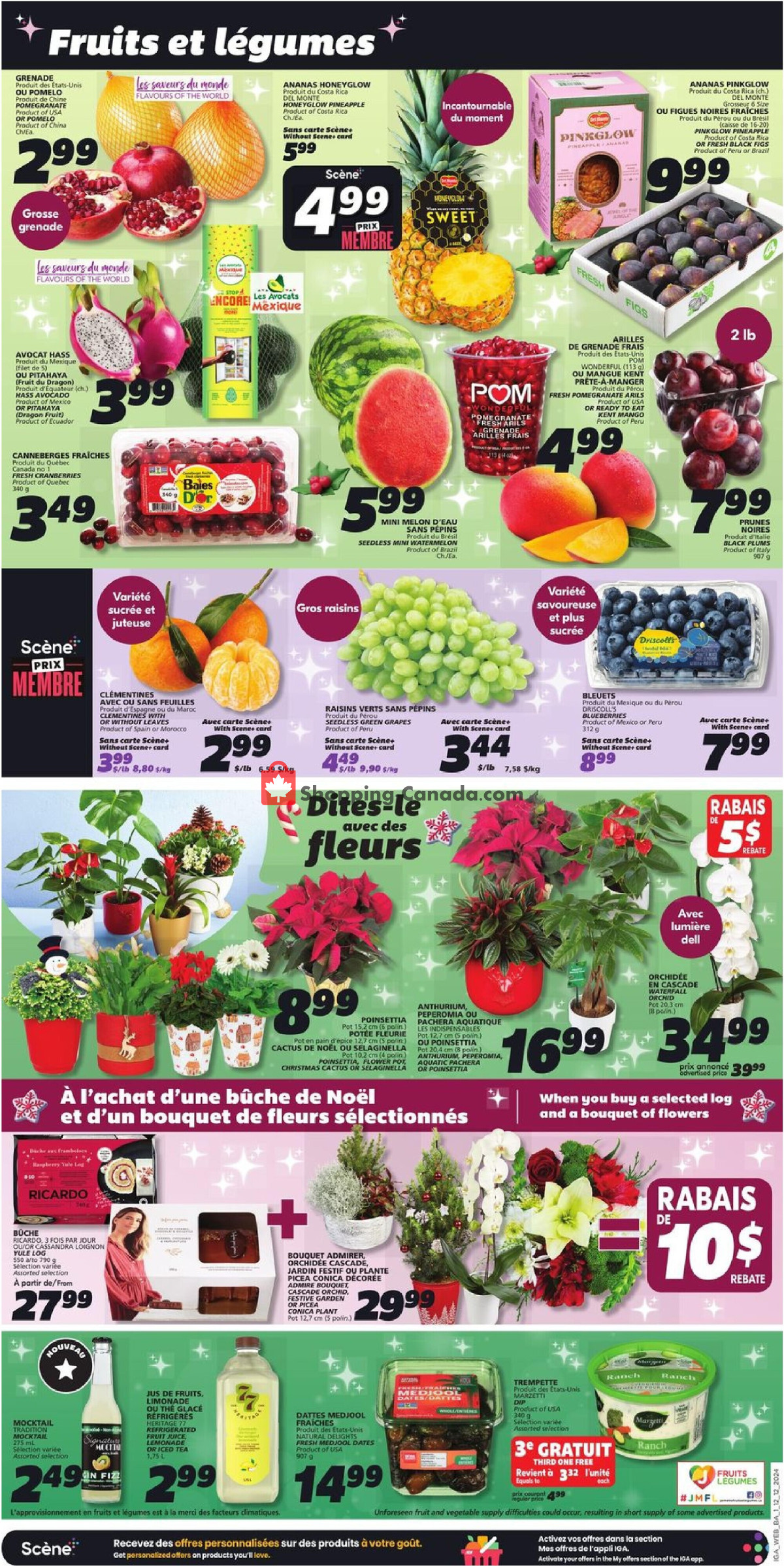 IGA Extra flyer from Thursday December 12, 2024 to Wednesday December 18, 2024 - page 5