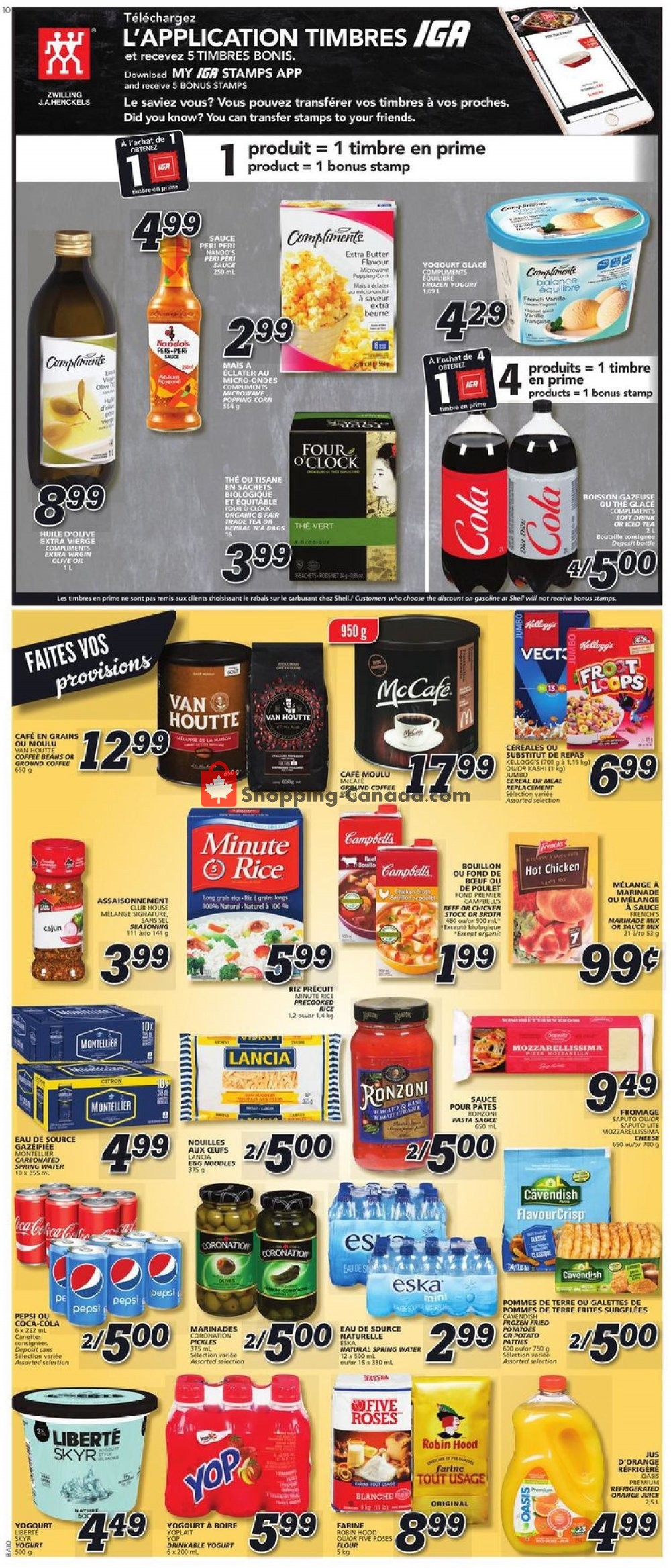 IGA Extra flyer from Thursday January 10, 2019 to Wednesday January 16, 2019 - page 12