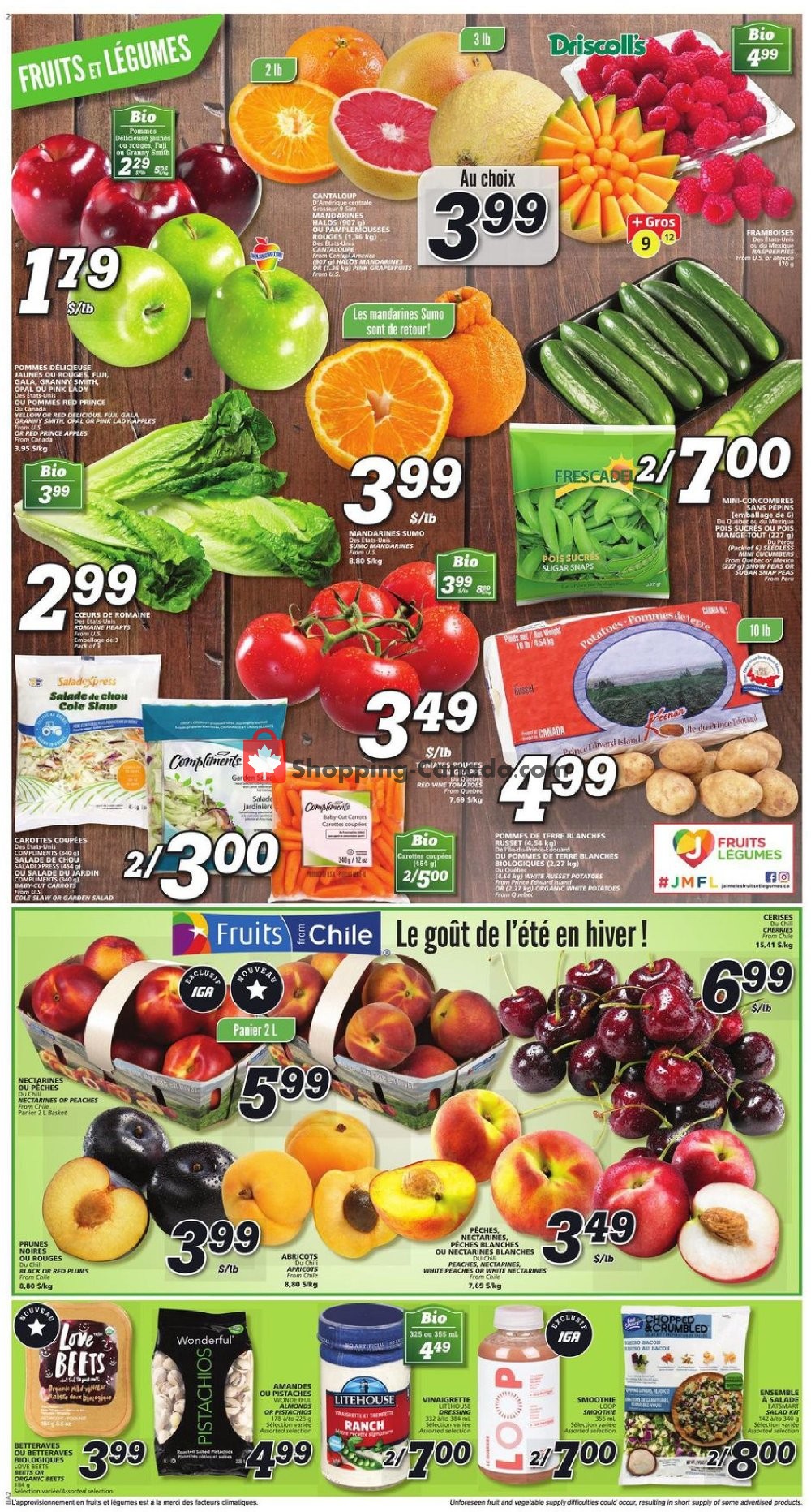 IGA Extra flyer from Thursday January 10, 2019 to Wednesday January 16, 2019 - page 4